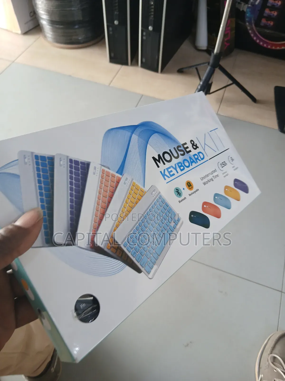 Bluetooth Wireless Keyboard and Mouse