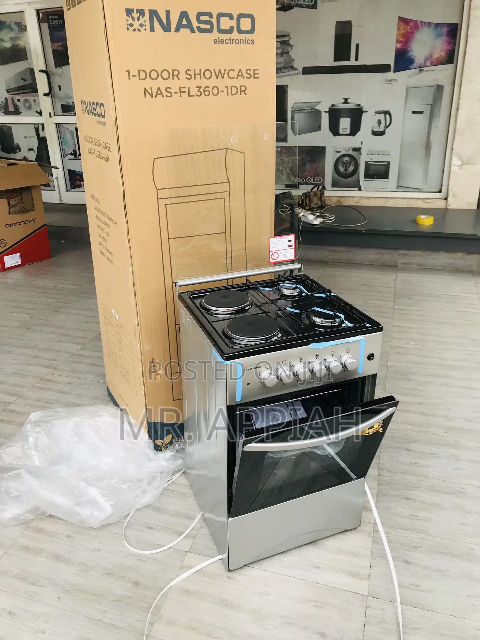 Fantastic Volcano 50x50 2 Gas + 2 Electric Cooker,Turkish