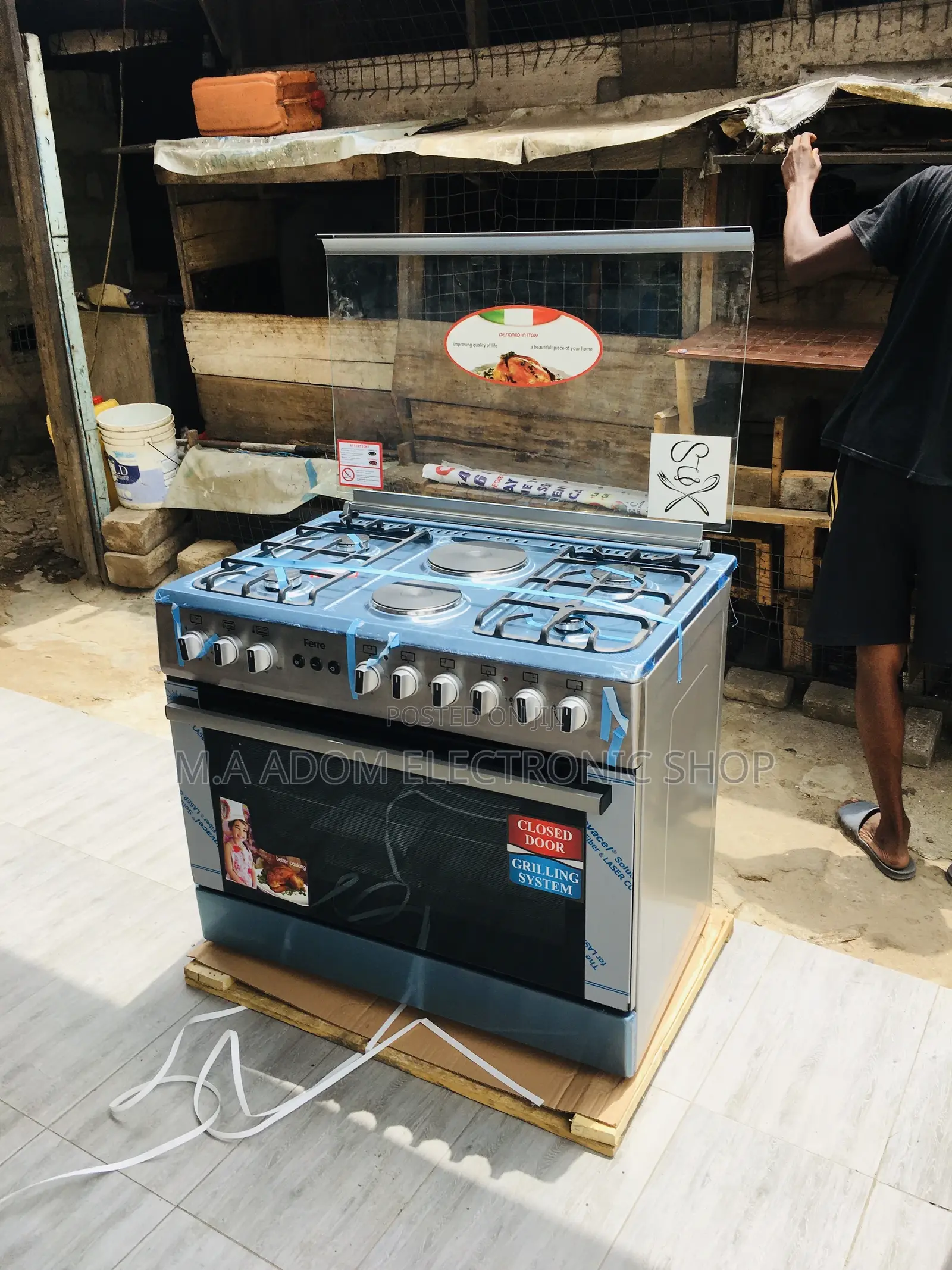 Ferre Silver Color 4+2 Cooker
