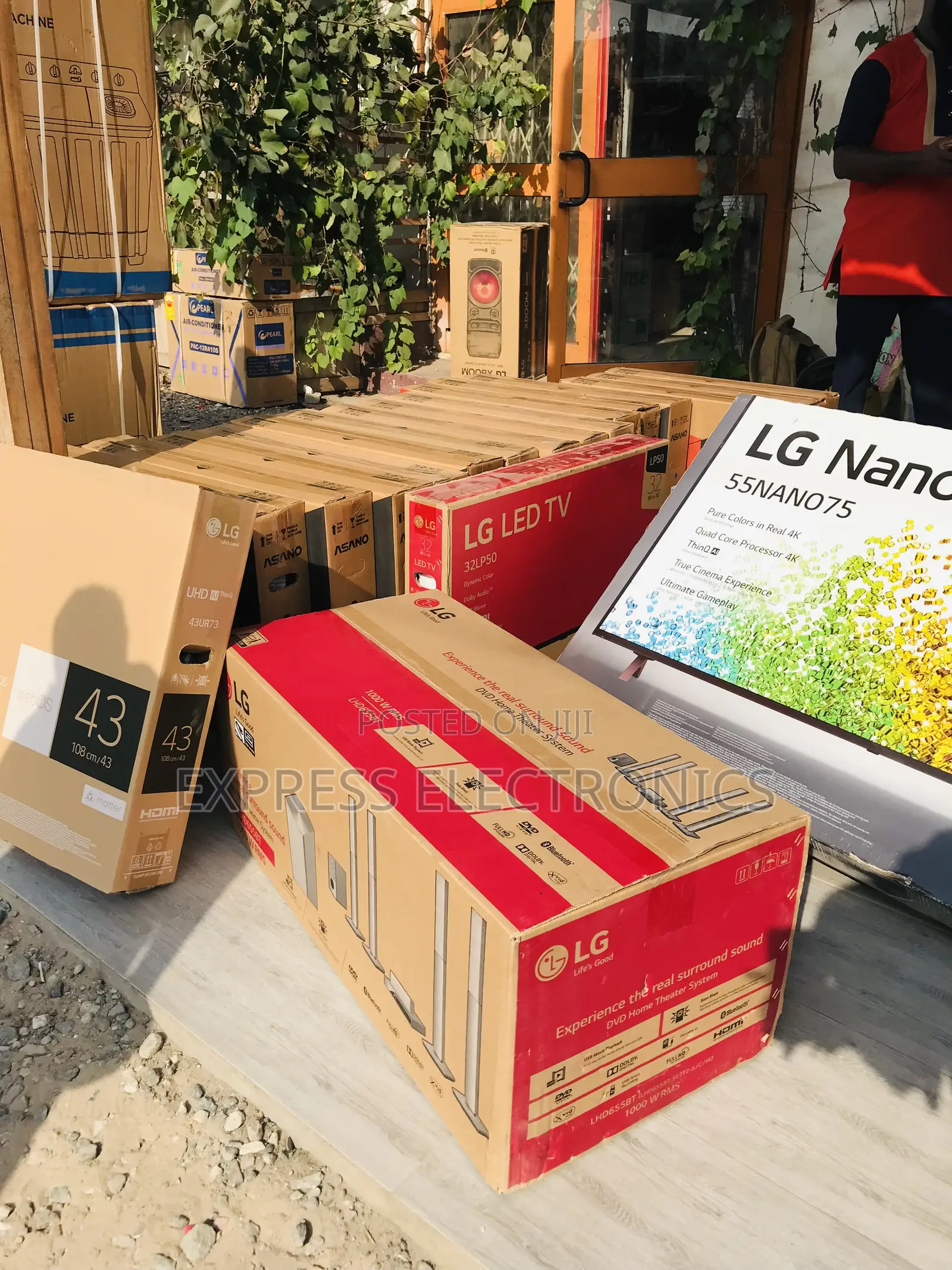The Real Sound System Lhd655bt Lg