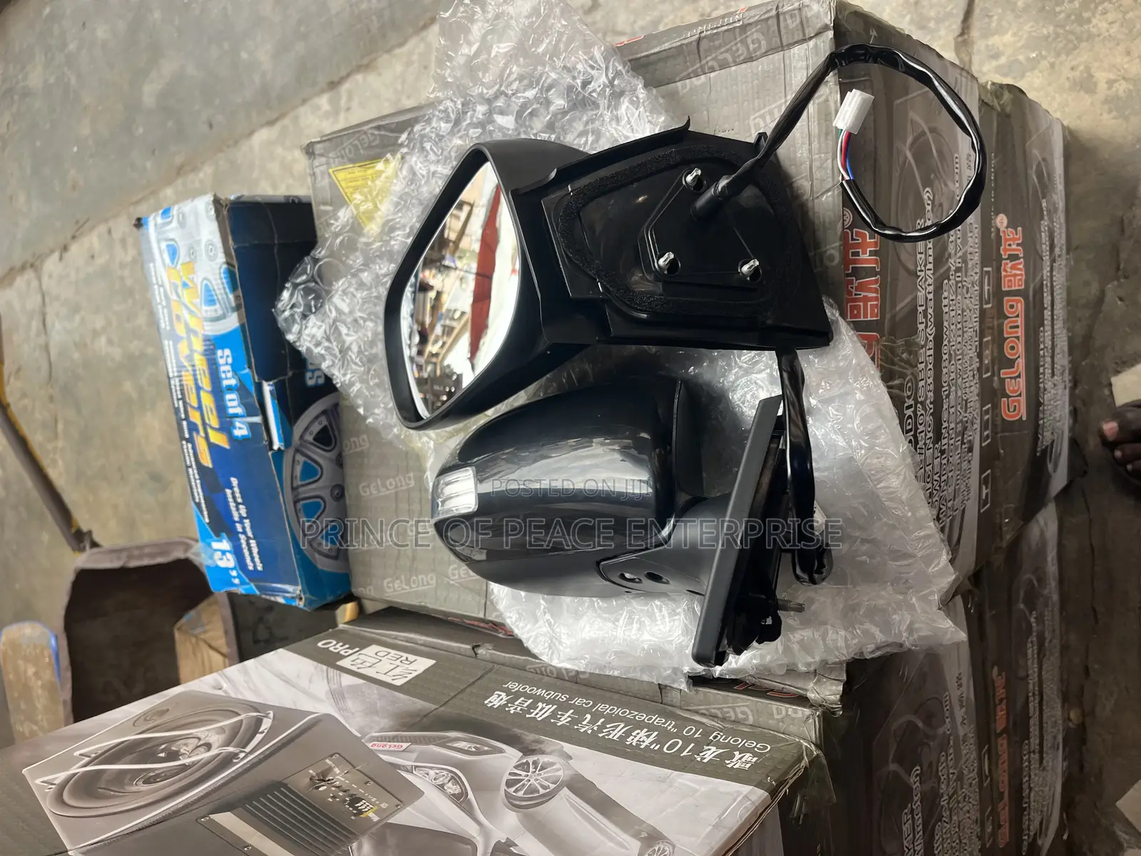 2008 2009 2010 Toyota Vitz Driving Mirror Pair