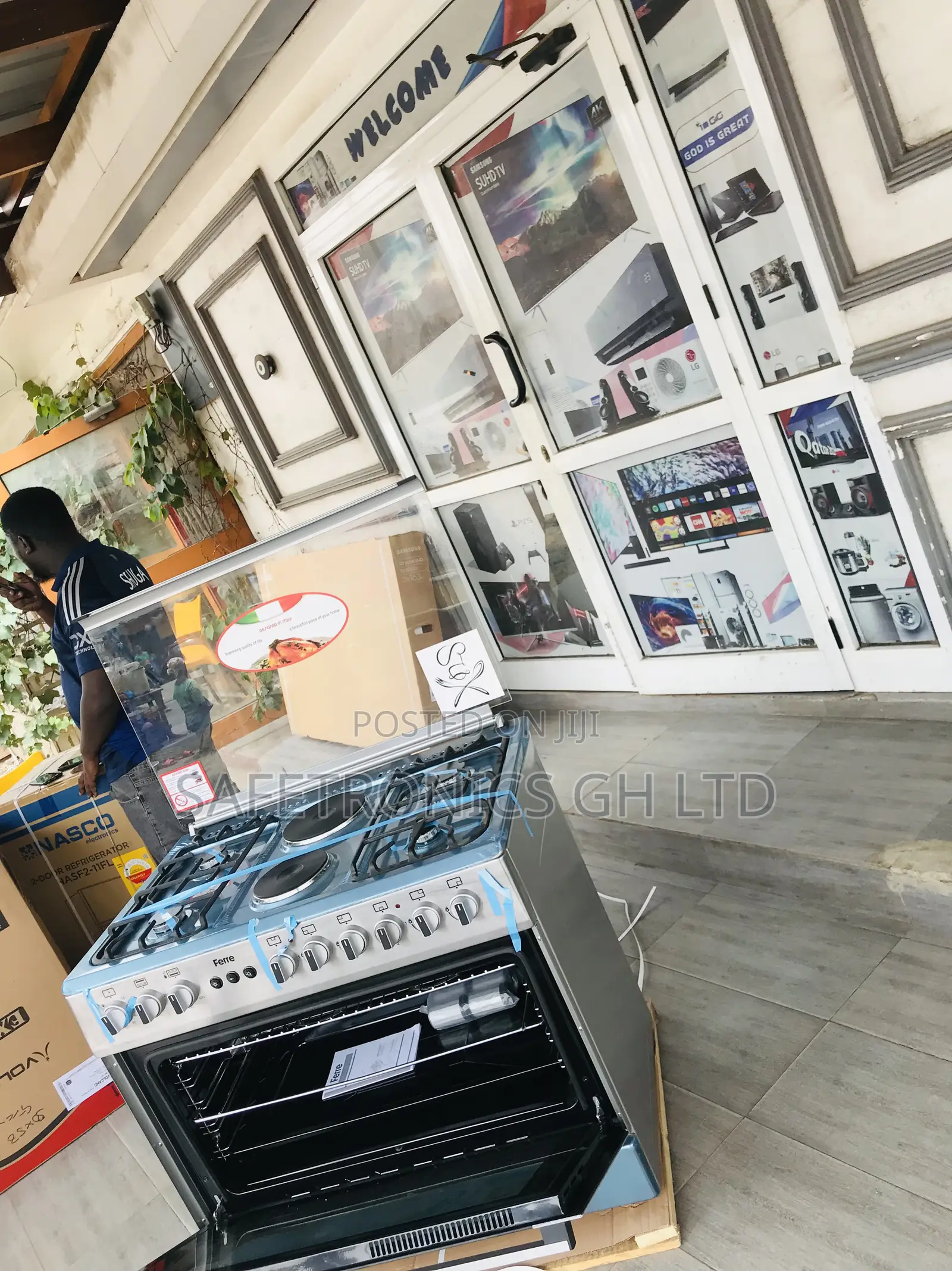Unique 60x90 Ferre Oven Turkish 4 Gas 2 Electric