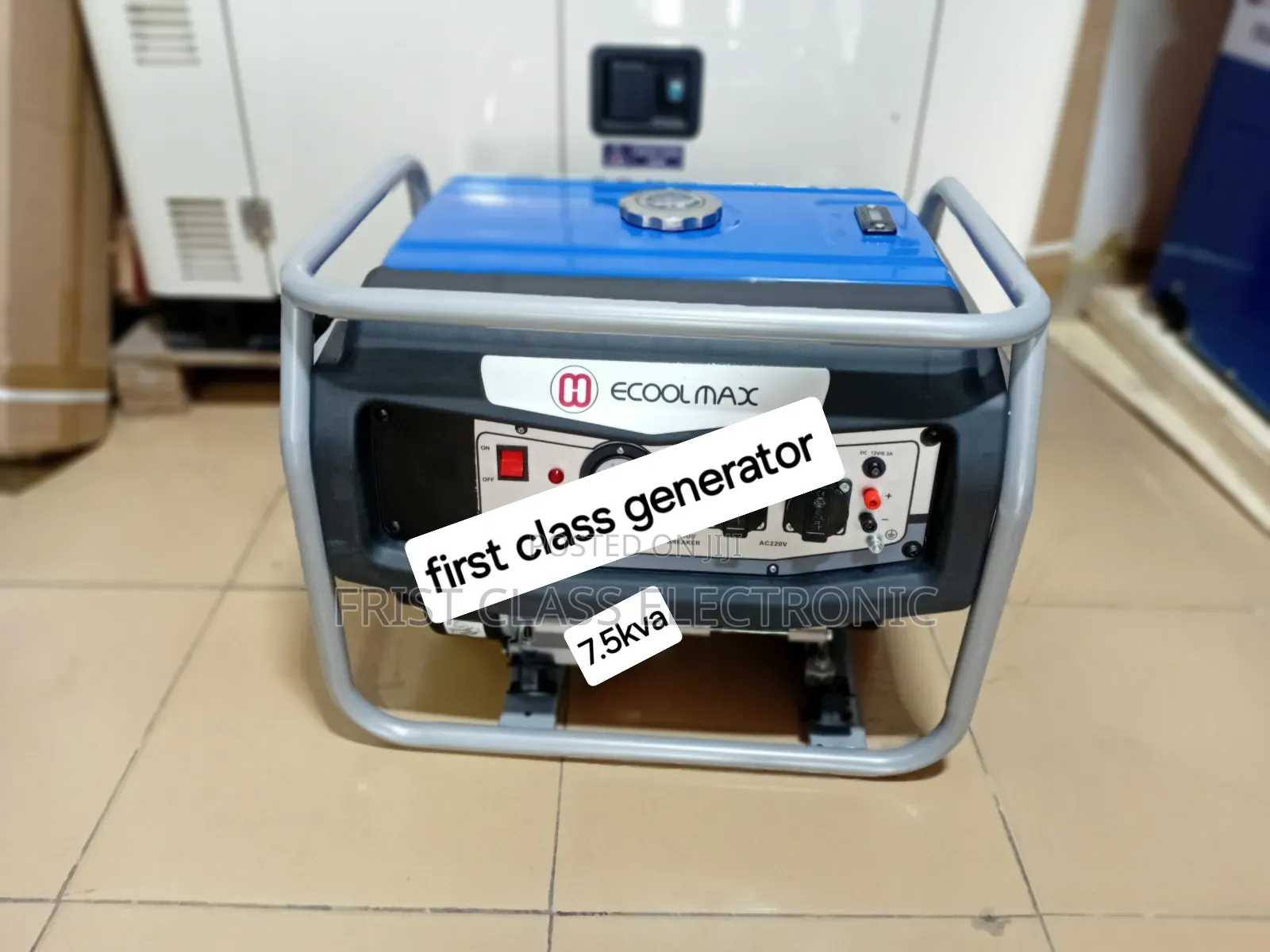 Powerful and Reliable Standby 7.5kva Petrol Generator