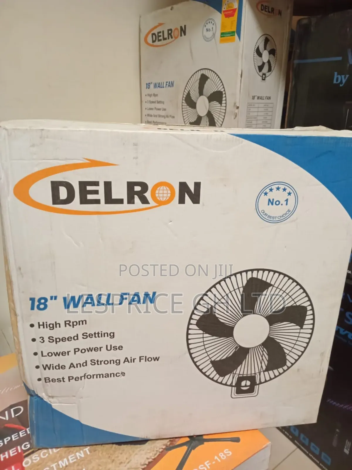 Install the Delron 18" Wall Fan Easily