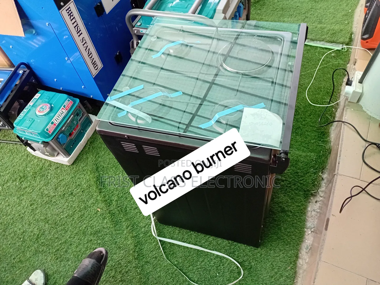 Volcano Style Gas Cooker