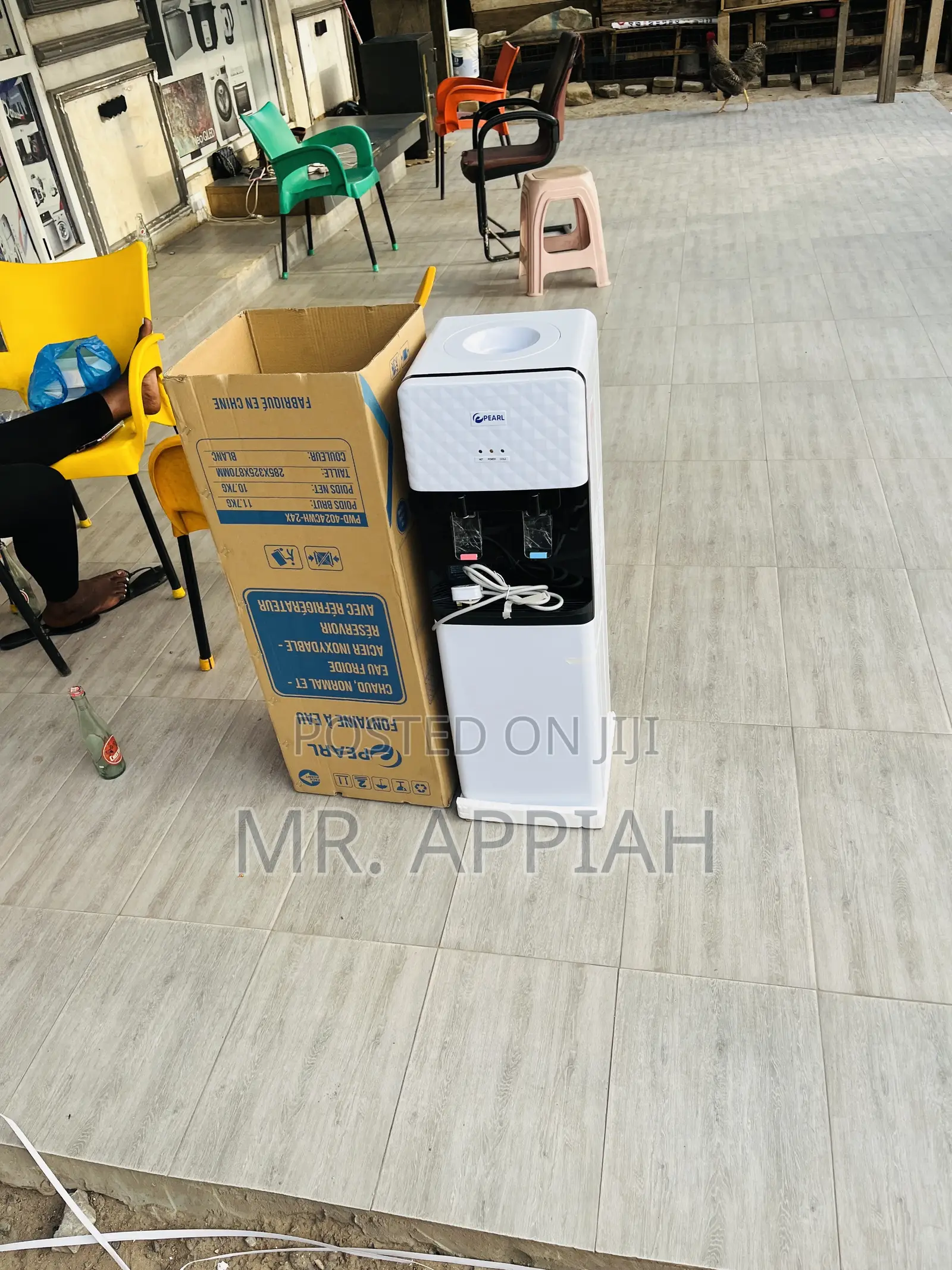 Fast Chilling Pearl PWD 4024 Hot/Cold Water Dispenser.