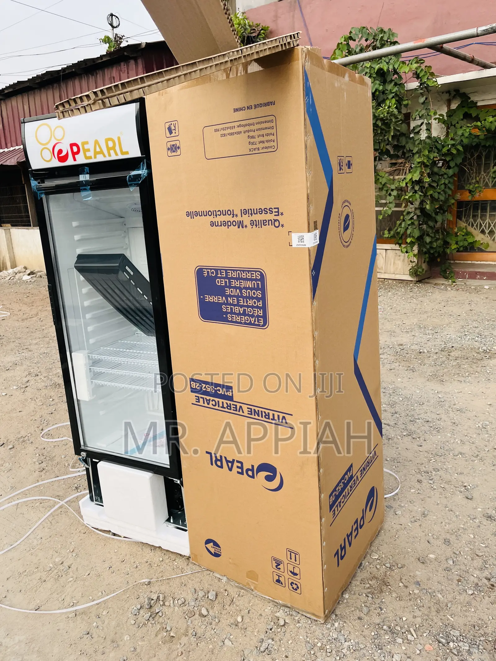 Buy Unique PVC 352 Single Door Beverage Cooler(White).