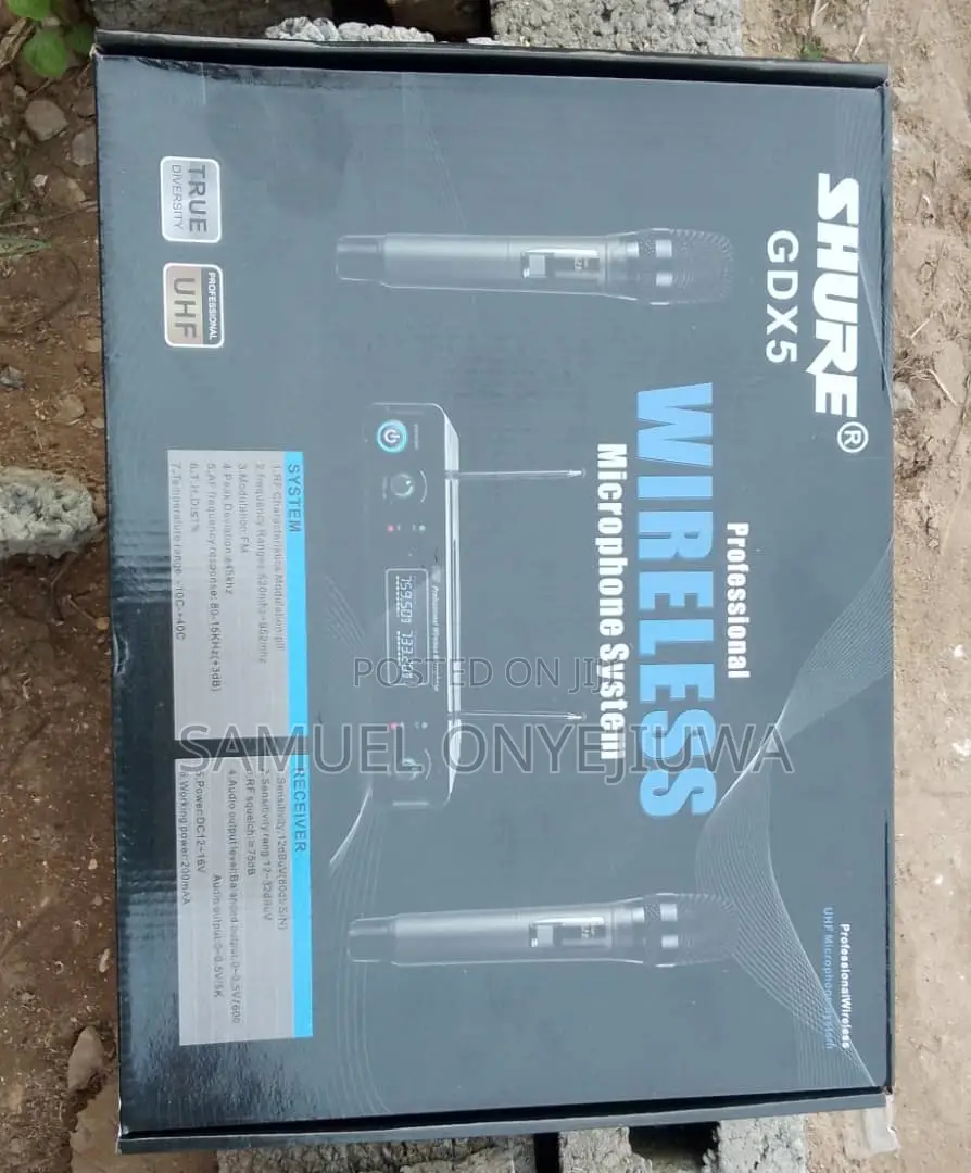 Shure Wireless Microphone Gdx5