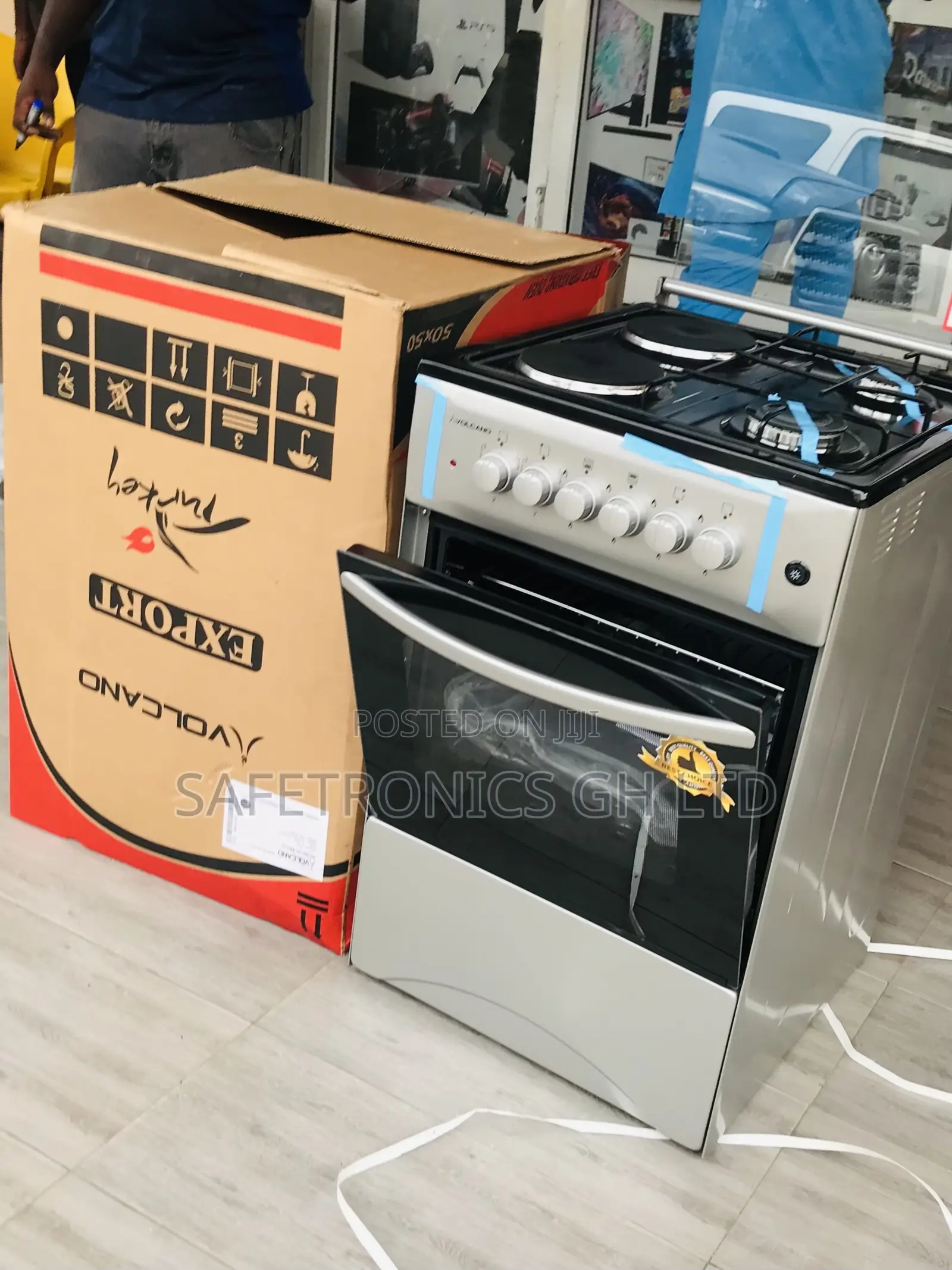 Buy Super New Volcano 4 Gas Turkish 50/50 Grey Cooker