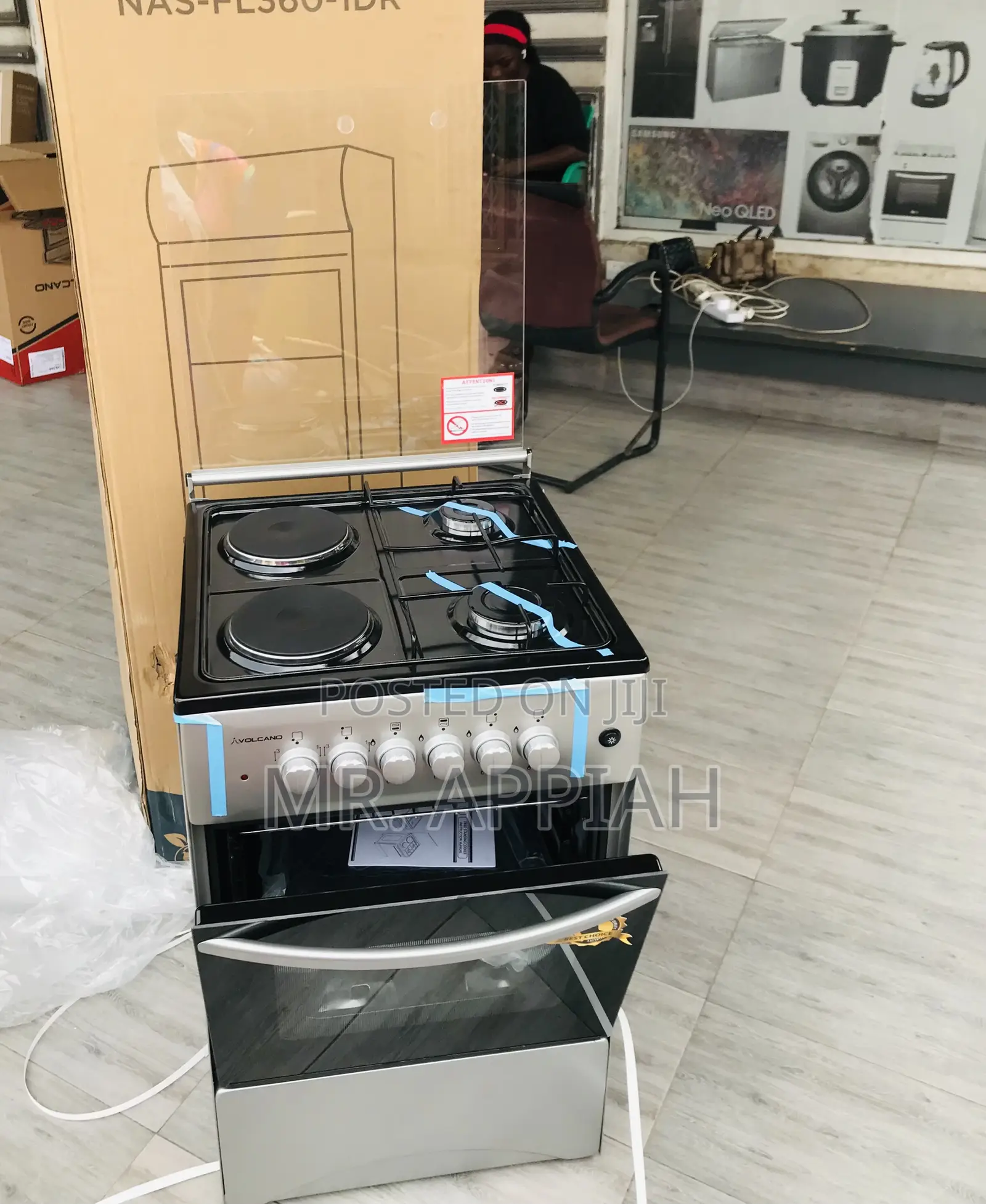 Well Design Volcano 2 Gas With 2 Electric Turkish Cooker.