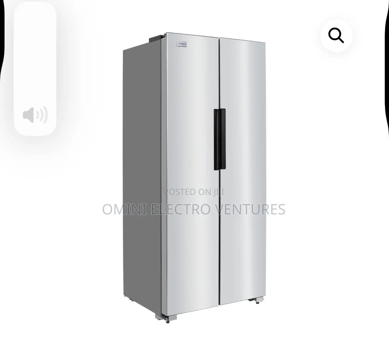 Brand New Nasco Side by Side Refrigerator ( 410) Liters