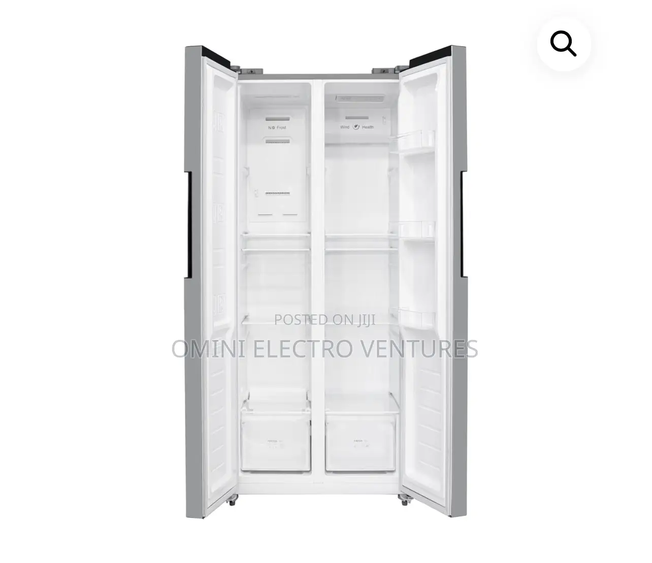 Brand New Nasco Side by Side Refrigerator ( 410) Liters