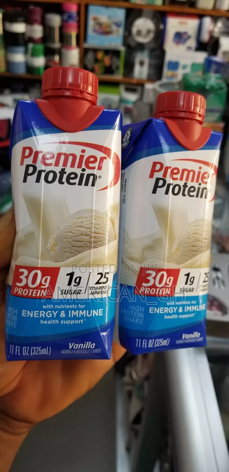 Premier Protein 18 Pieces Pack(Vanilla)