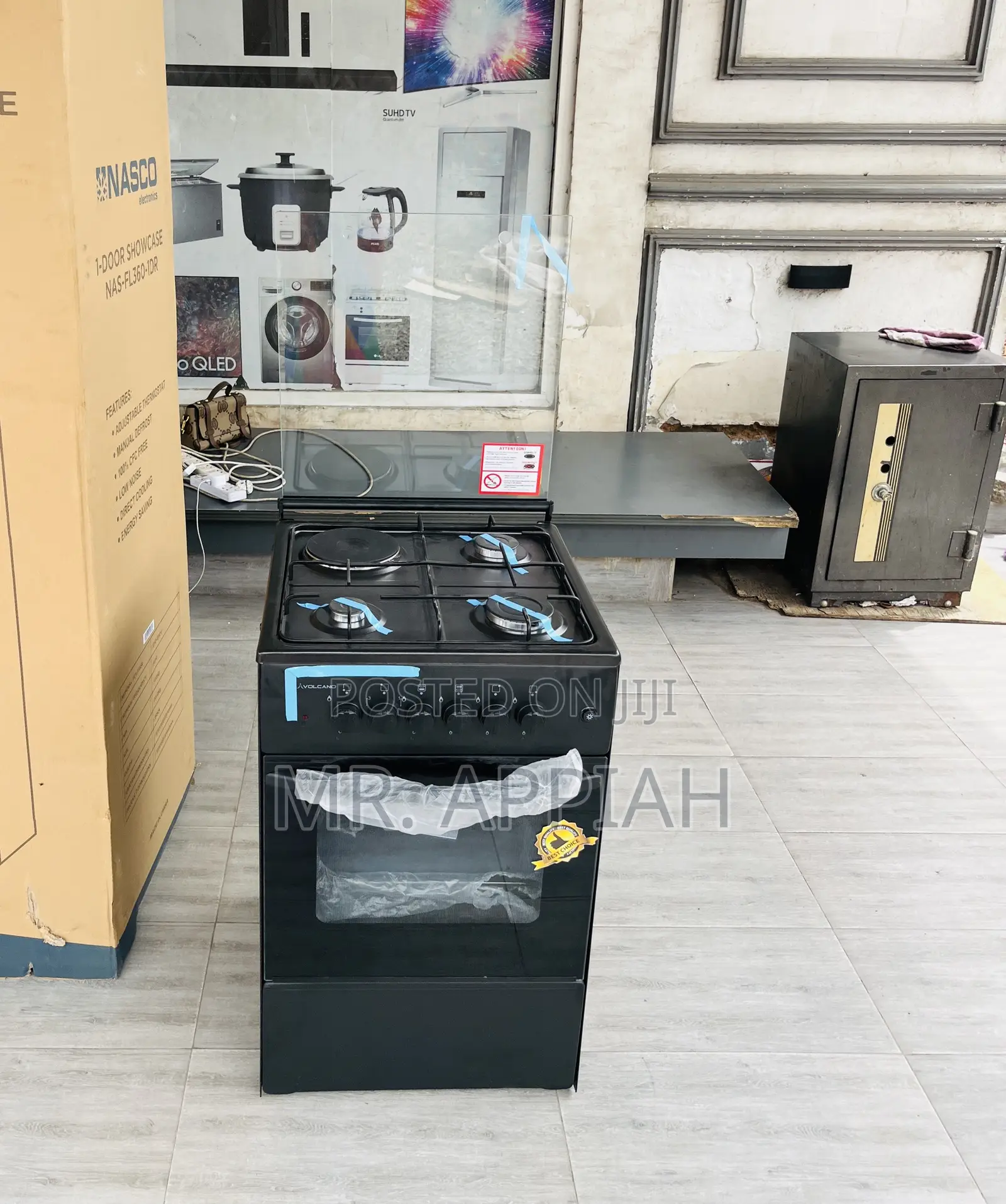 Get Unique Volcano 3 Gas With 1 Electric Turkish Cooker.