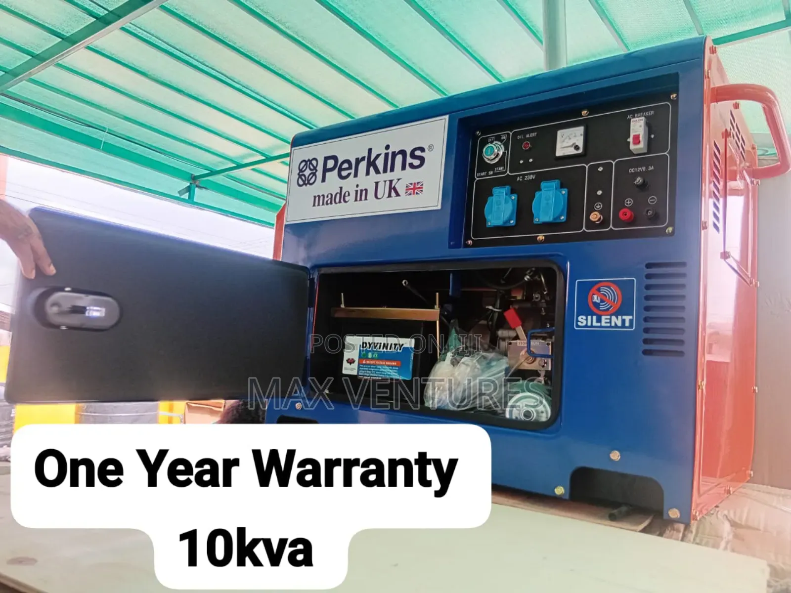 Generator 10kva Keystart Diesel Generator 100%Copper 10kva