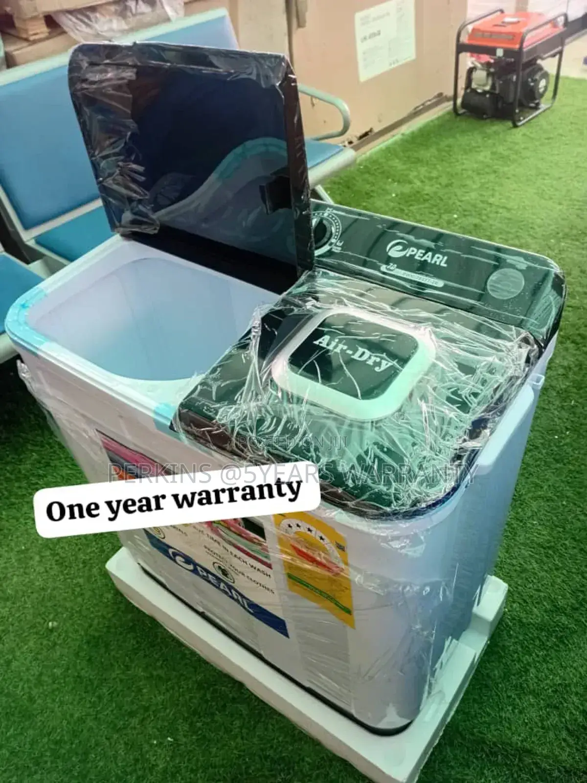 Clean Slate 7kg Washing Machine Pearl Top Load Twin Tub
