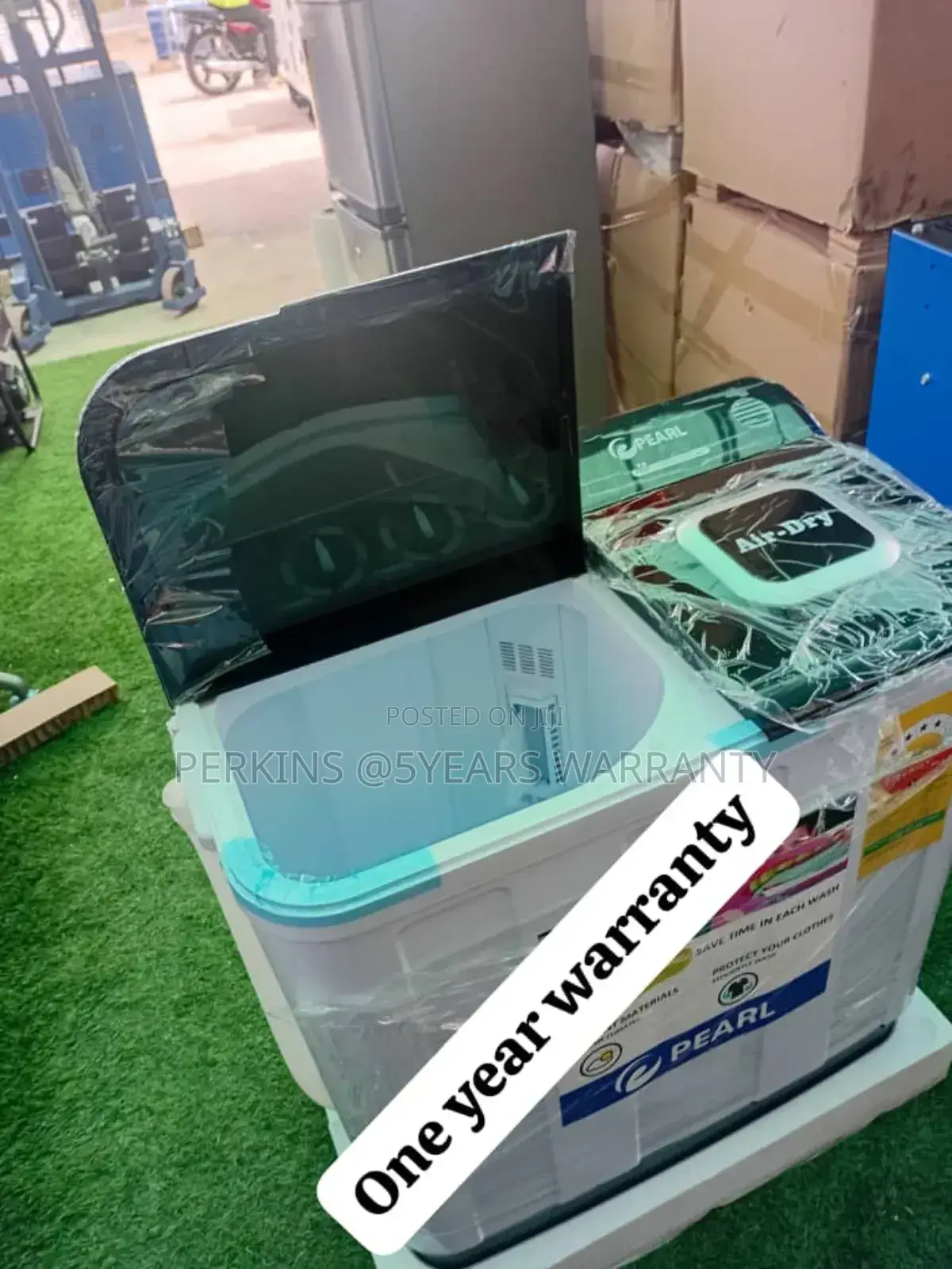 Clean Slate 7kg Washing Machine Pearl Top Load Twin Tub