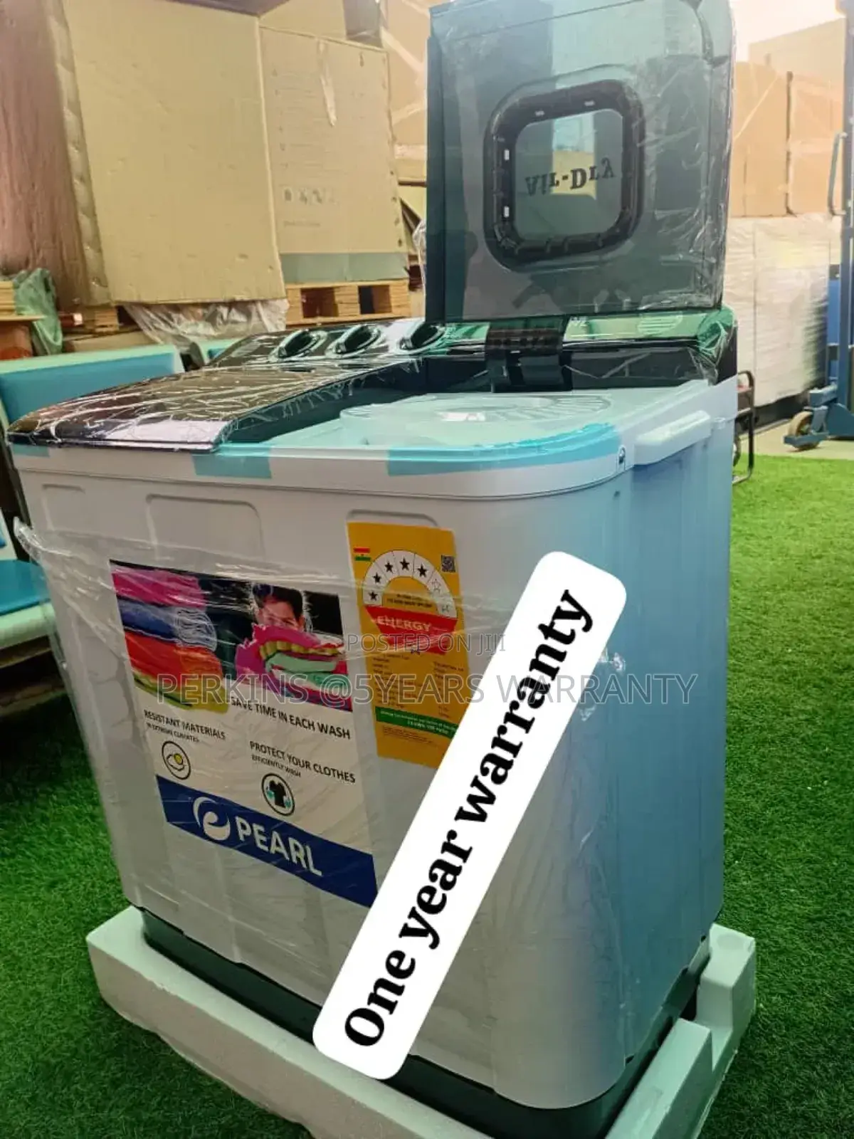 Clean Slate 7kg Washing Machine Pearl Top Load Twin Tub