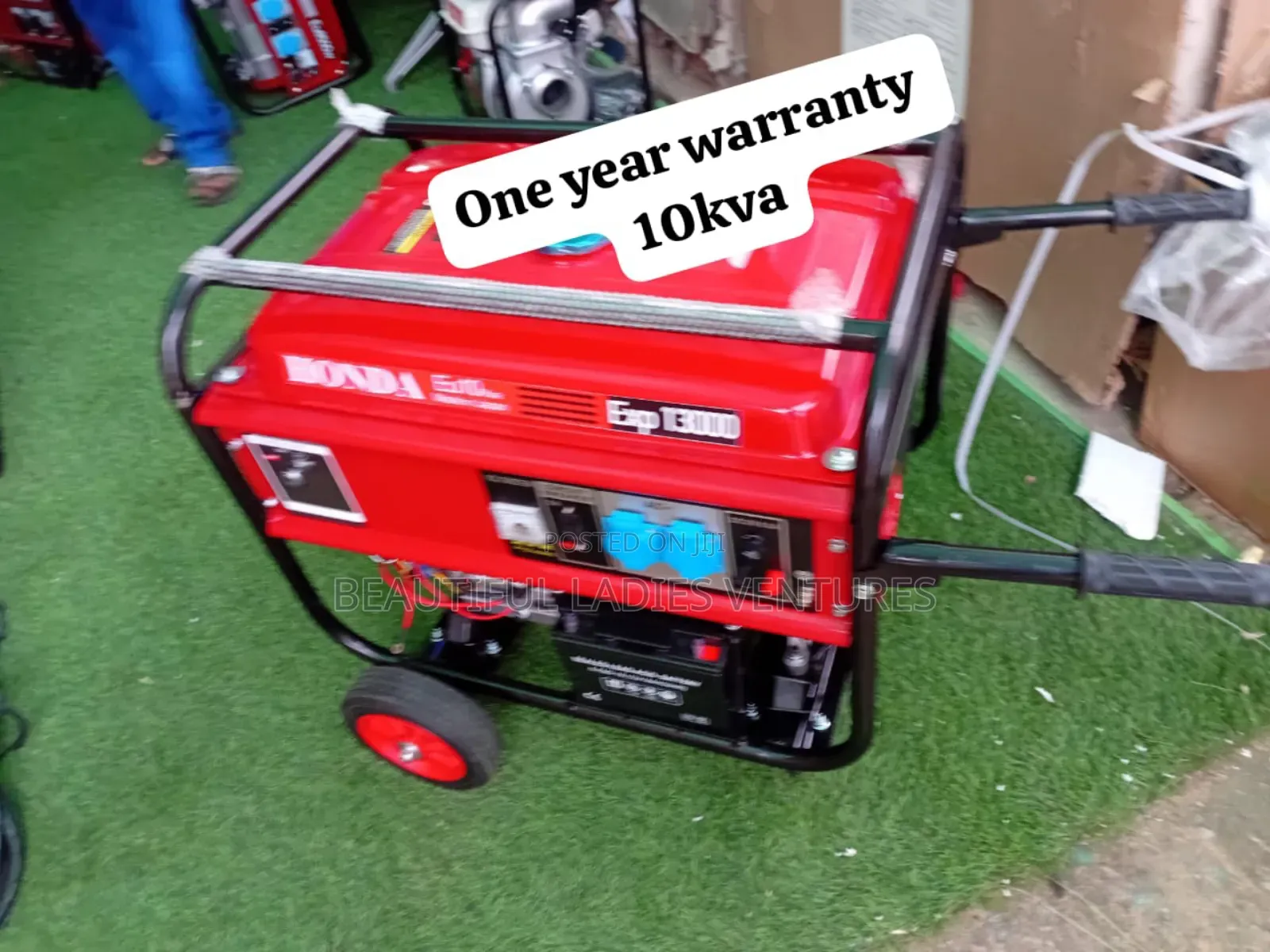 Red Honda Generator Petrol 10kva Petrol 10kva