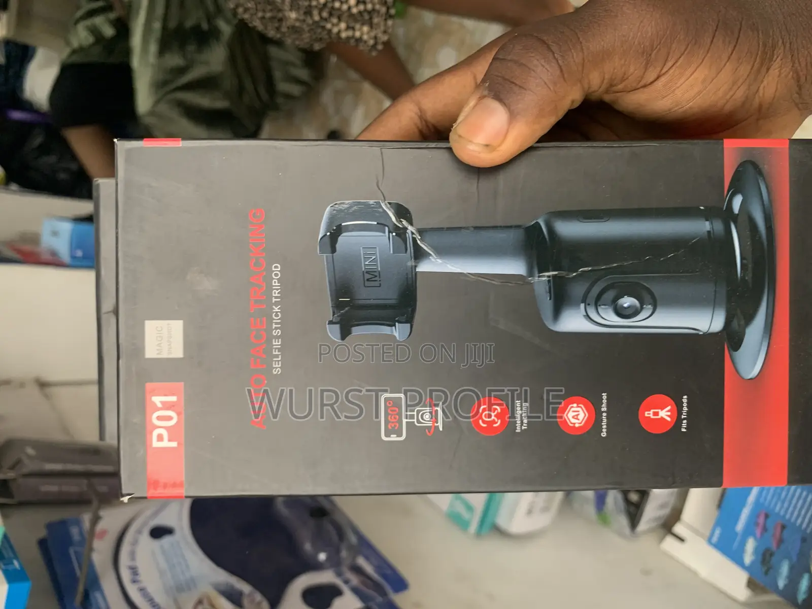 Auto Face Tracking Selfie Stick Tripod