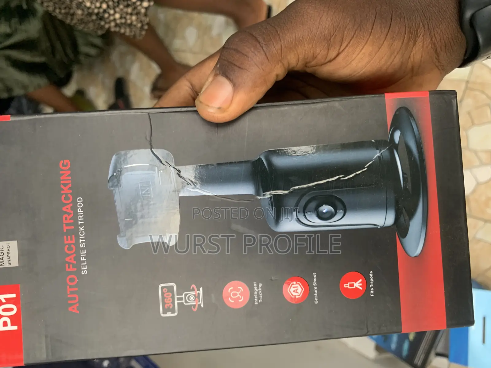 Auto Face Tracking Selfie Stick Tripod