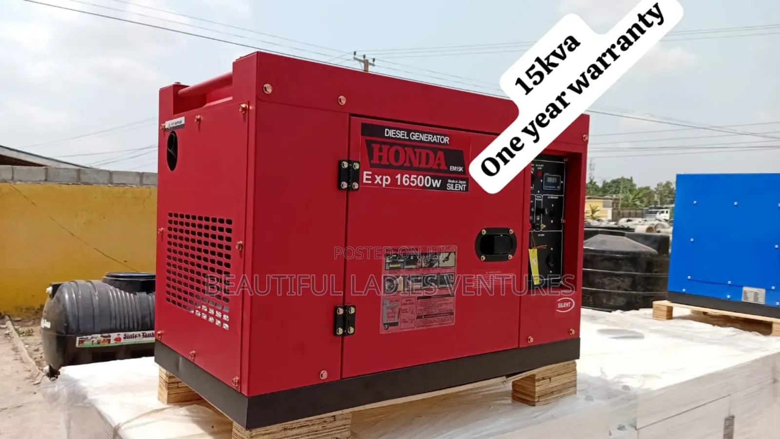 Hard Honda Diesel Generator 15kva Silent 15kva