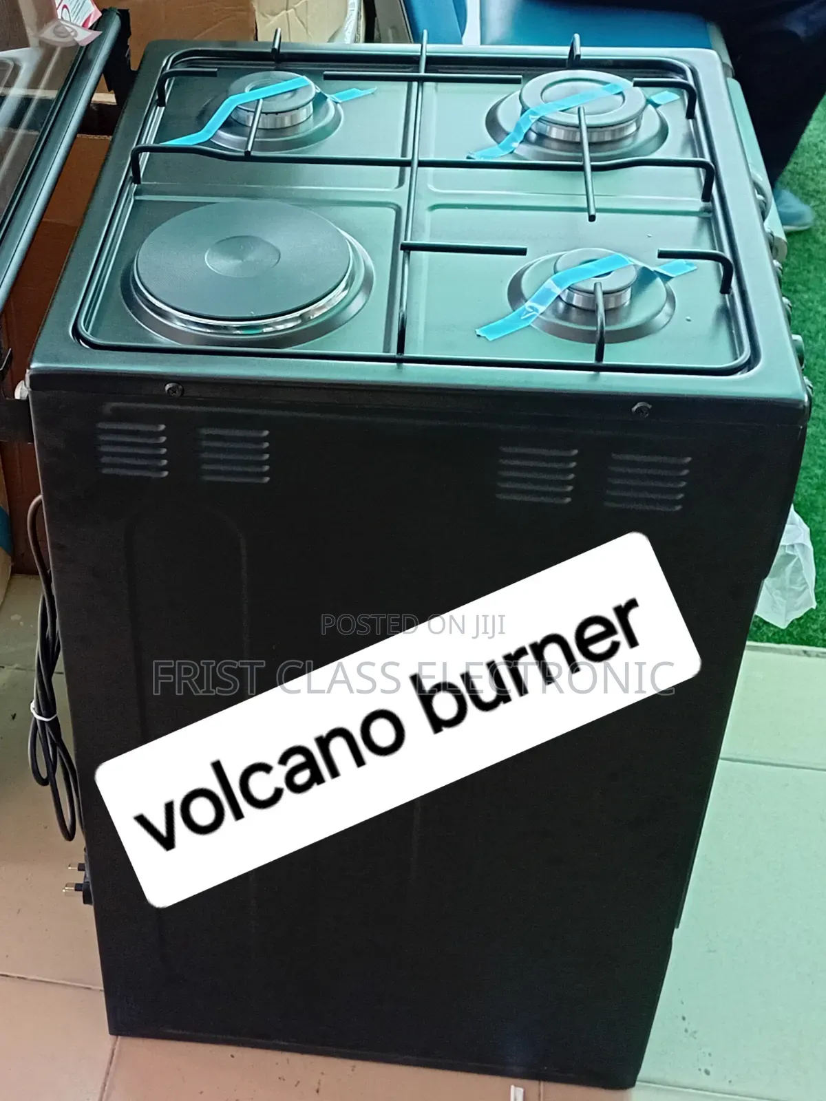 Energetic and Affordable Volcano Gas Burner