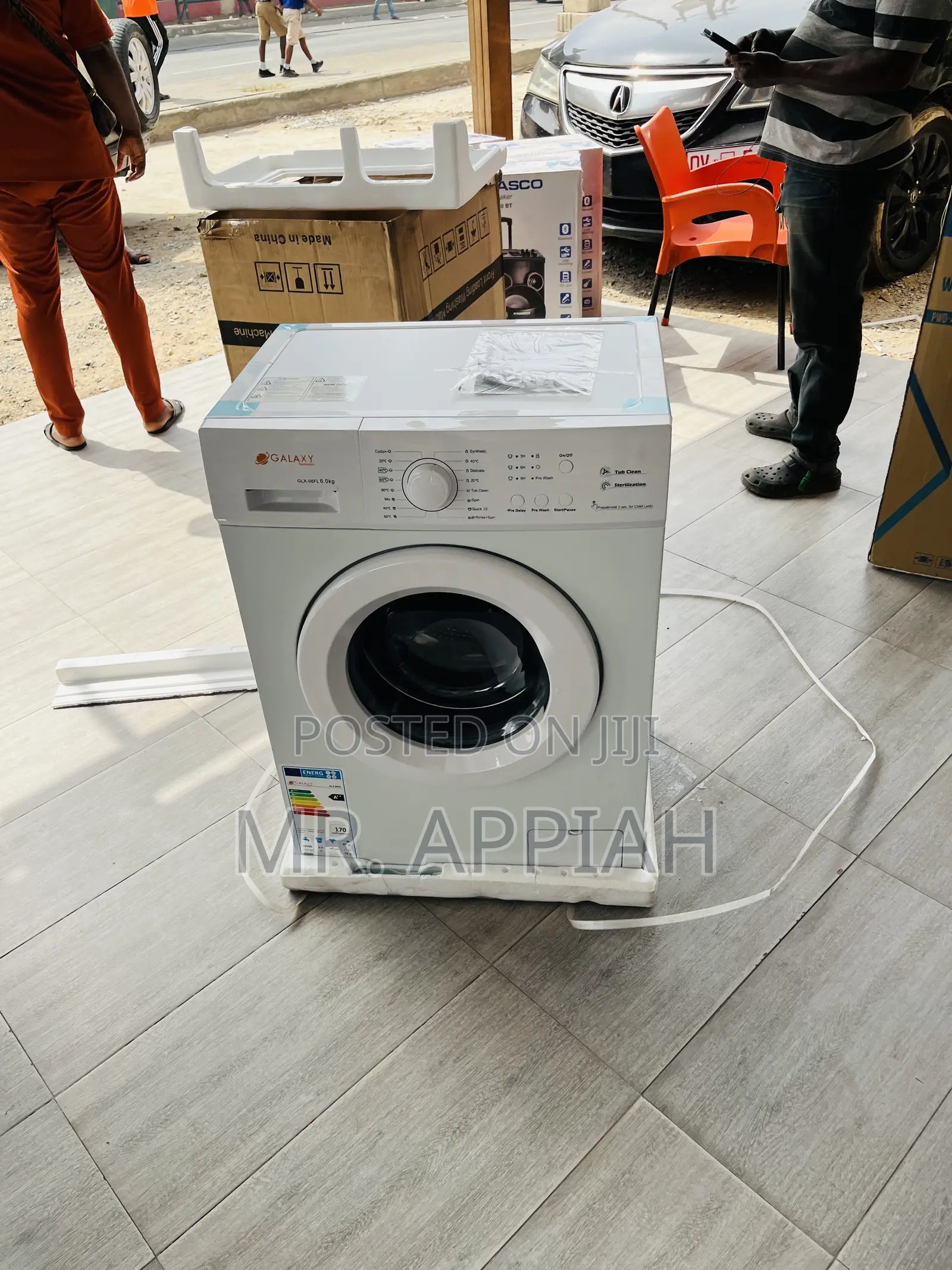Shop Galaxy 6kg Fully Automatic Washing Machine(White)