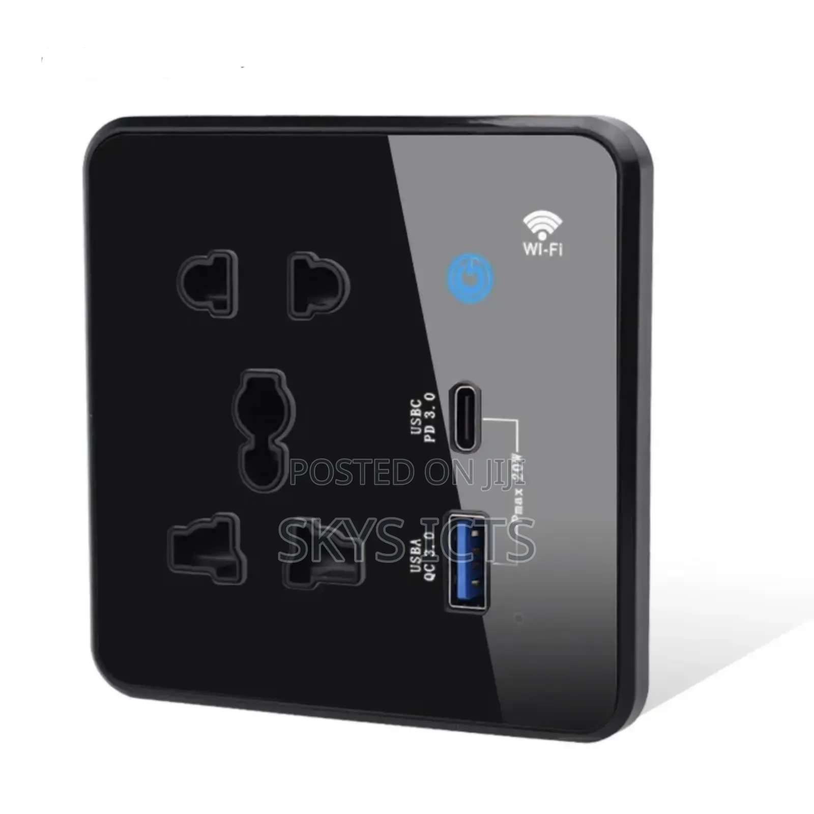 Smart Wifi Single Socket Built in Usb and Type C