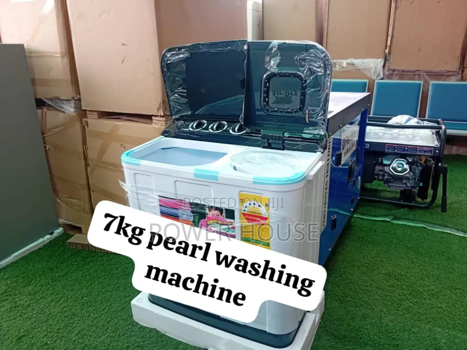 Portable 7kg Pearl Top Load Washing Machine Wind Jet Dry