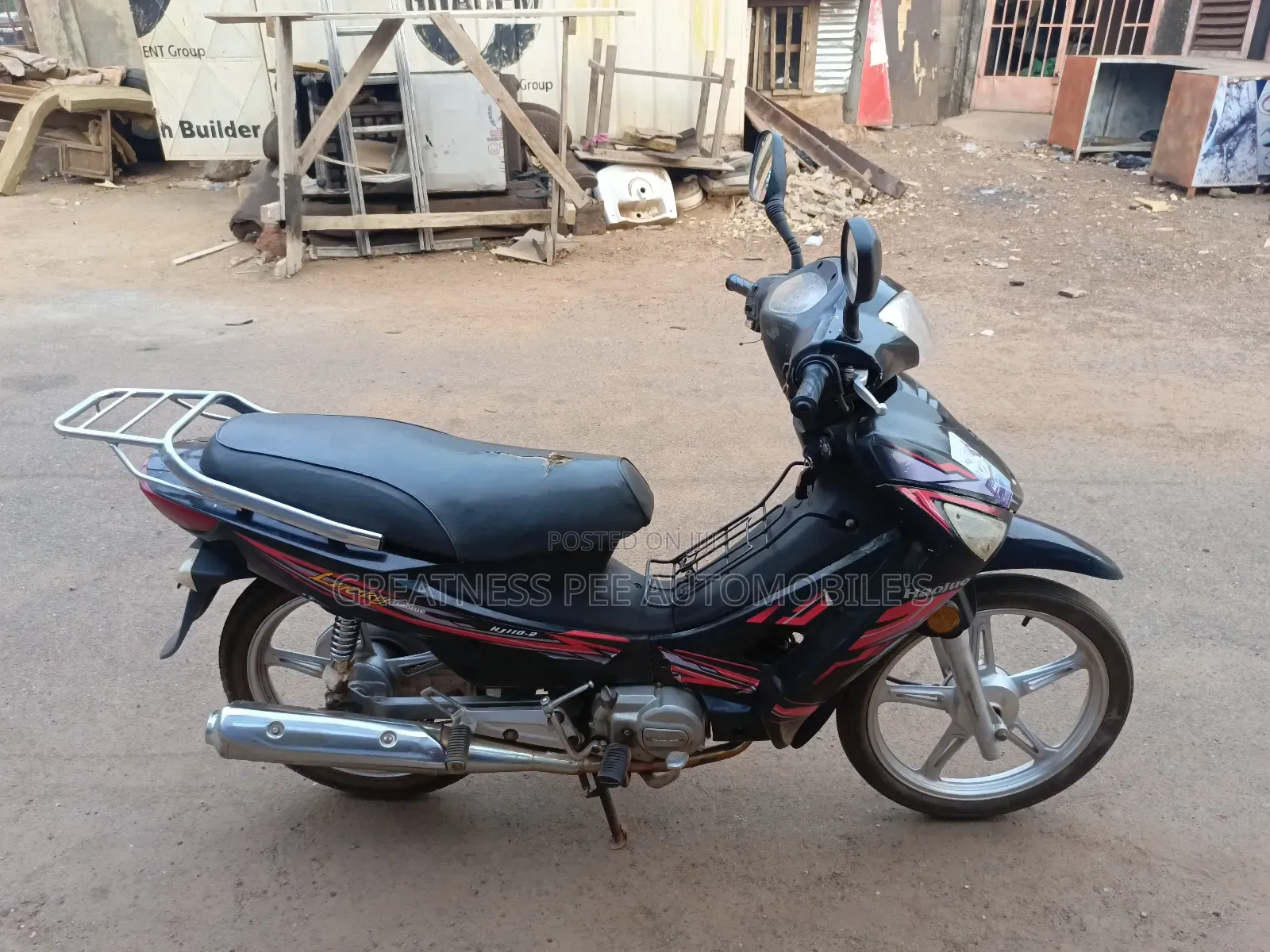 Haojue HJ110-2C 2019 Black