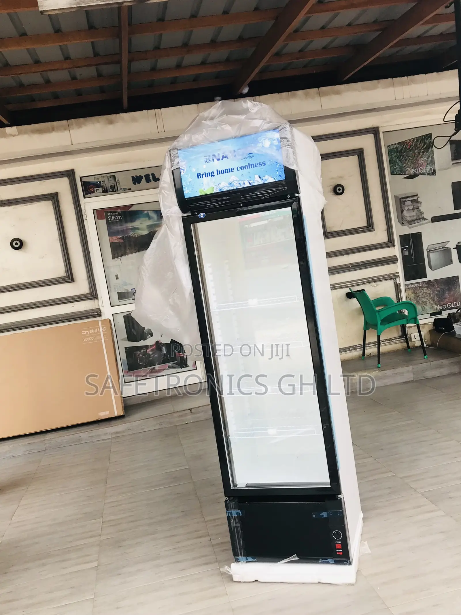Quality Yet Original Nasco Singledoor Glass Nasfl360 Fridge