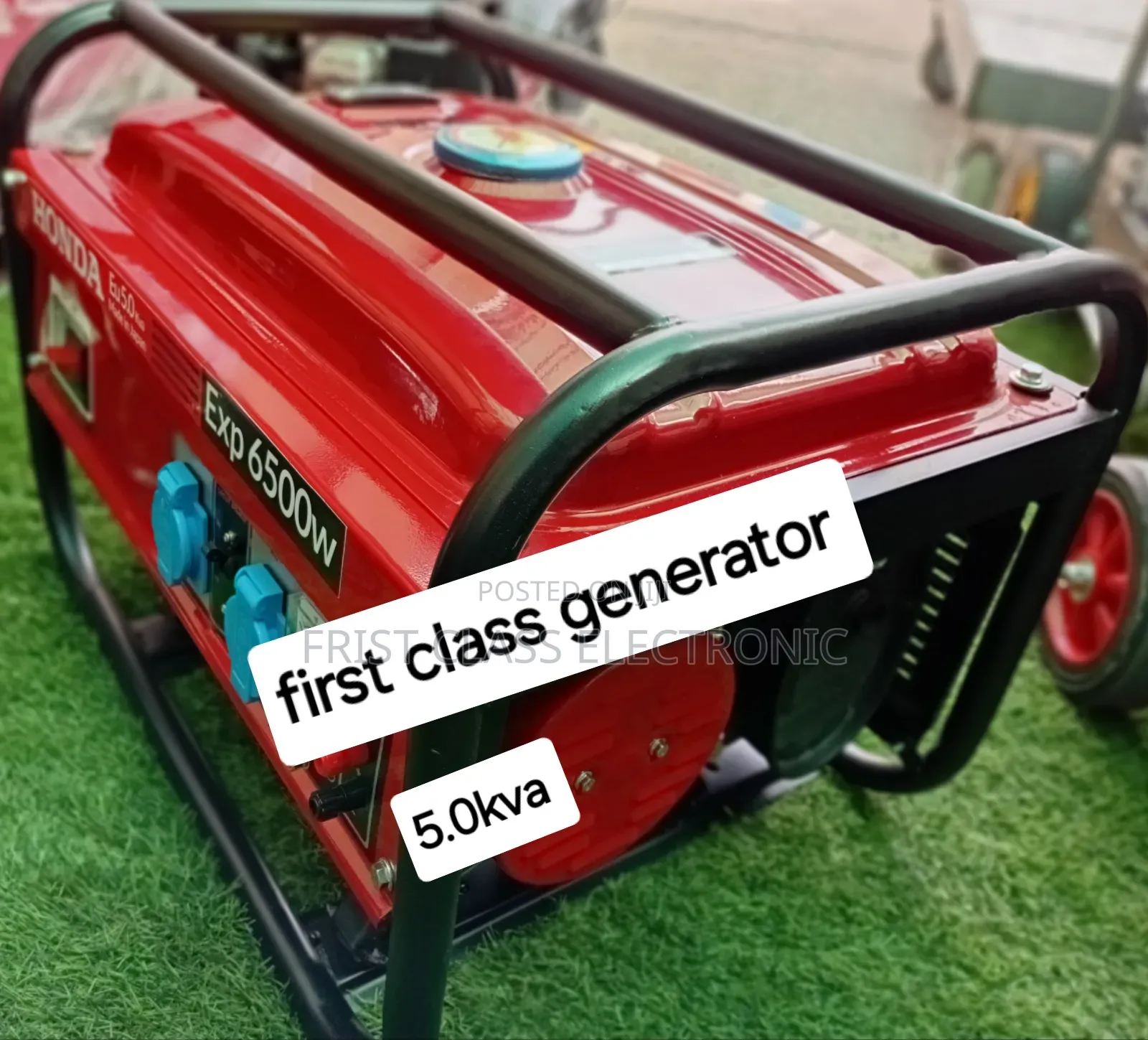 Compact Home Backup 5.0kva Petrol Generator