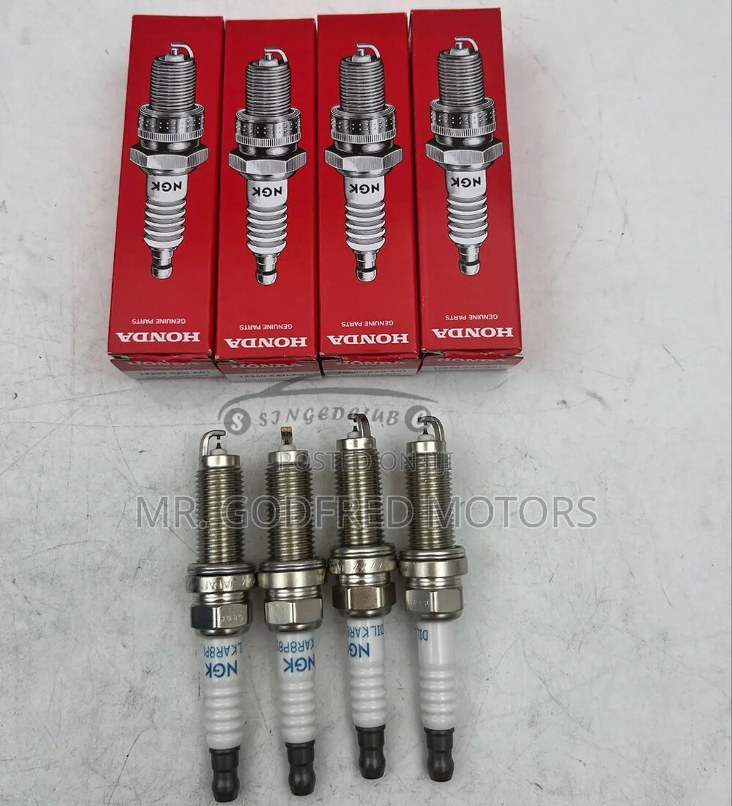 Honda Accord 2018 2.0 Litters Spark Plugs. Original