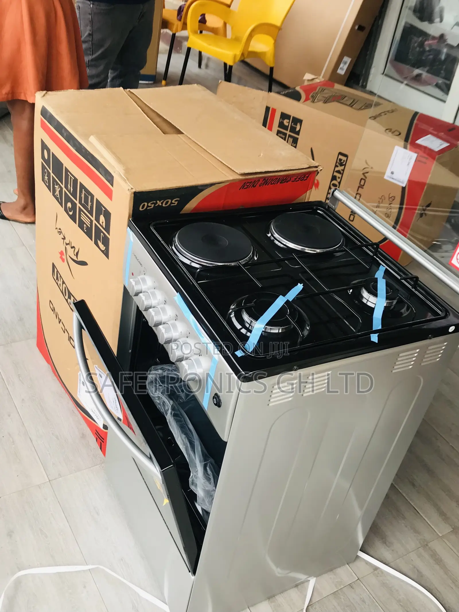 Reliable Grey 2 Gas 2 Electric Volcano 50/50 Turkish Oven