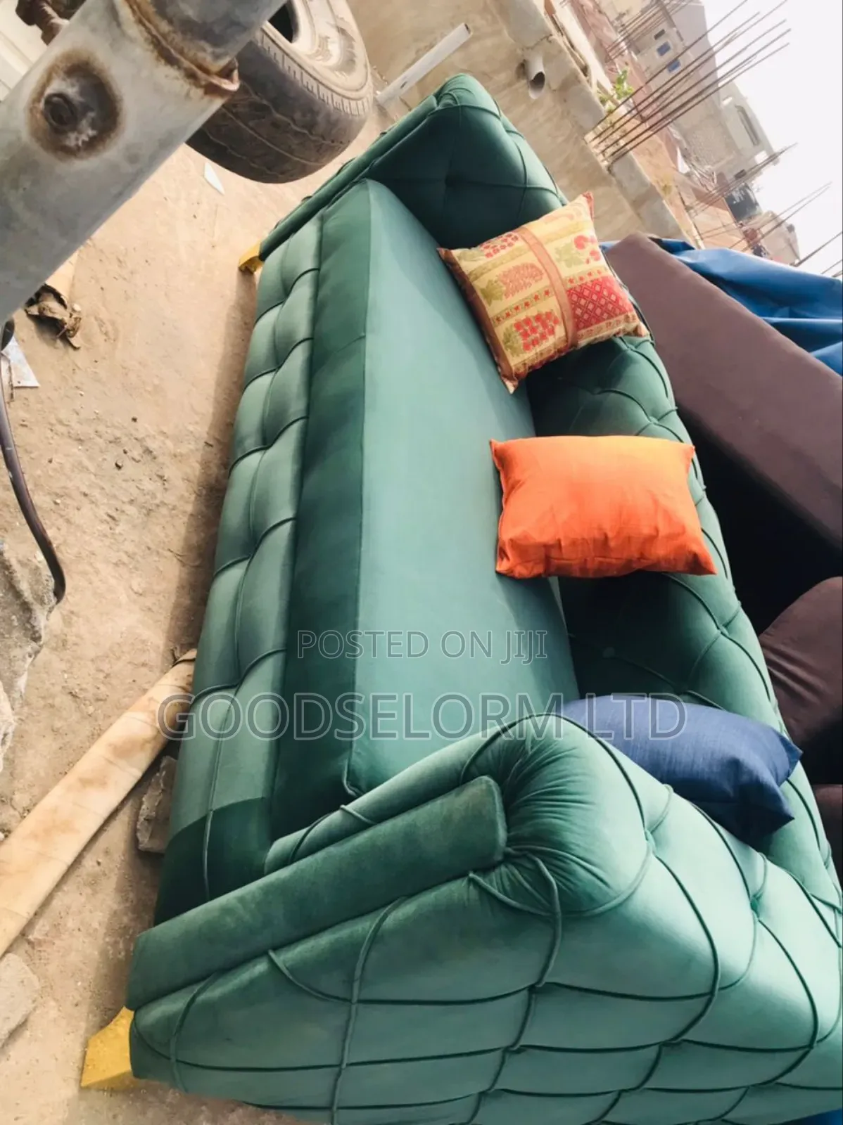 Living Green Sofa Furniture With Free Delivery