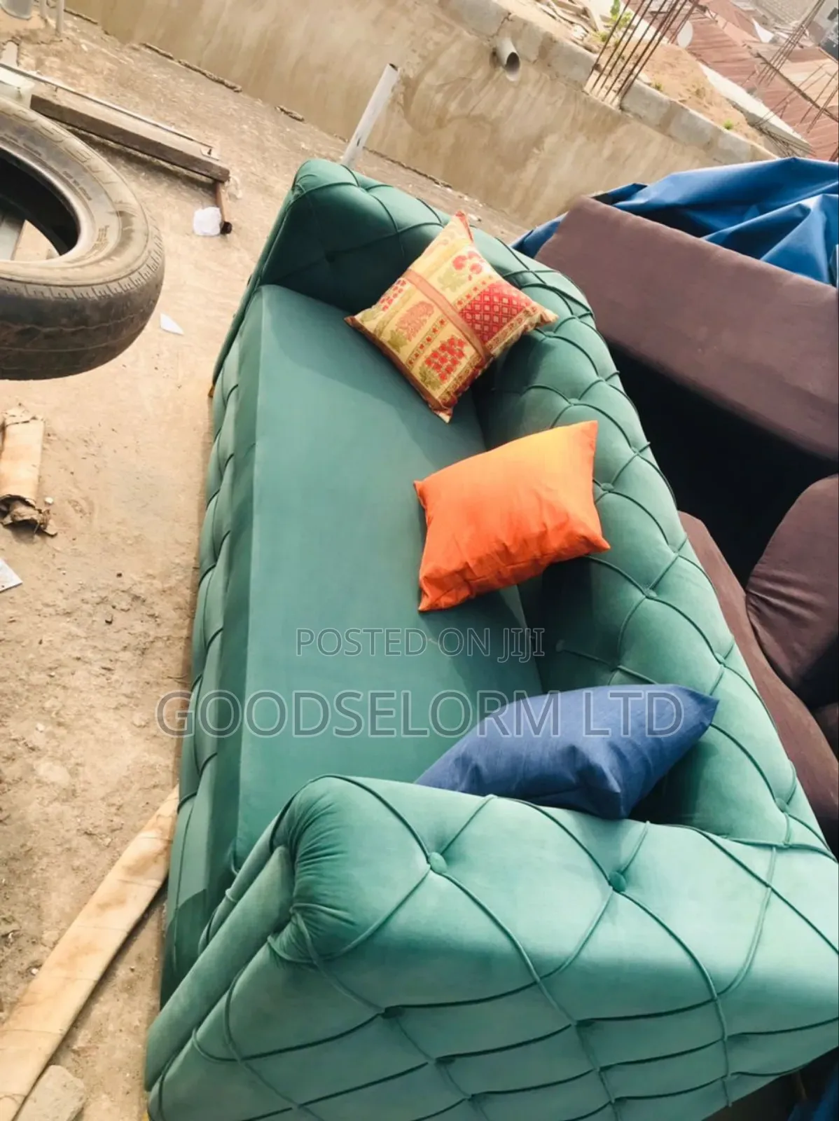 Living Green Sofa Furniture With Free Delivery