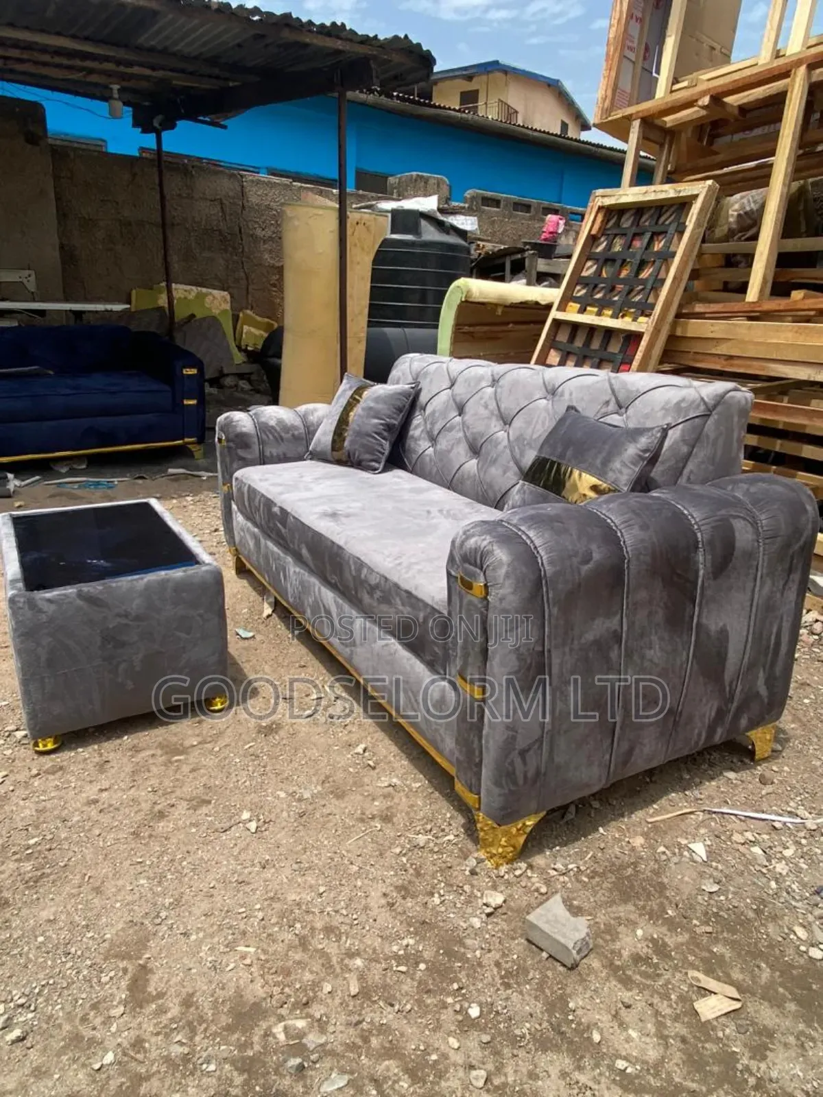 Sofa Plus Center Table With Free Delivery  