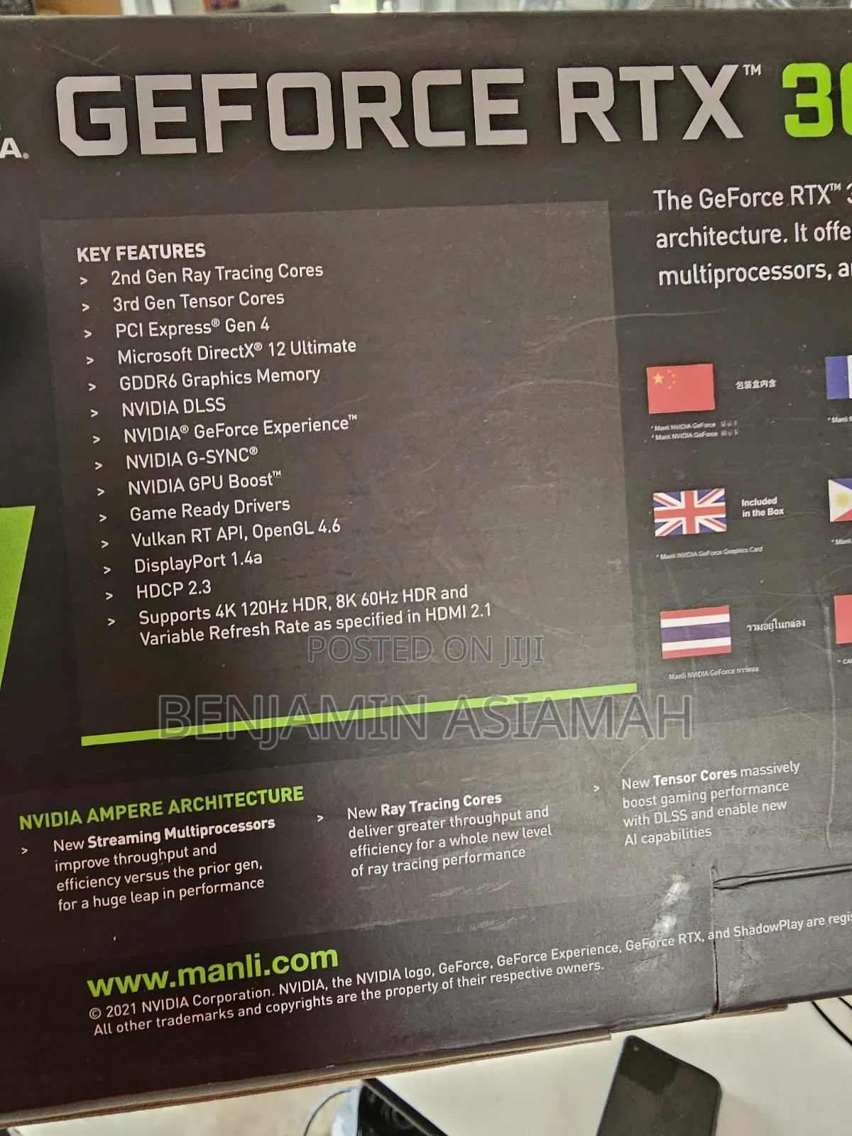 RTX 3050 8gb Ddr6