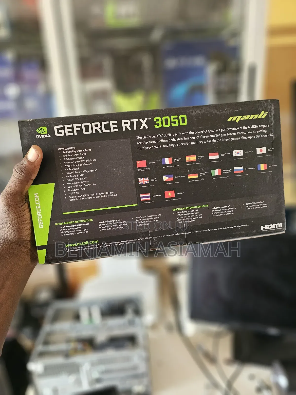 RTX 3050 8gb Ddr6