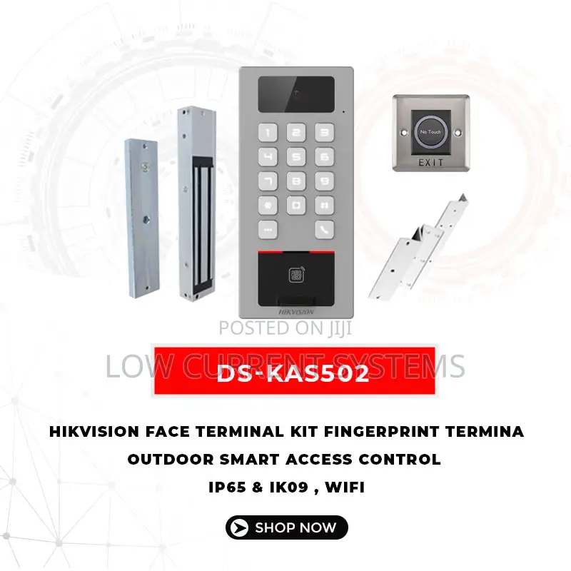 Hikvision Access Control and Intercom Fingerprint Face Recog