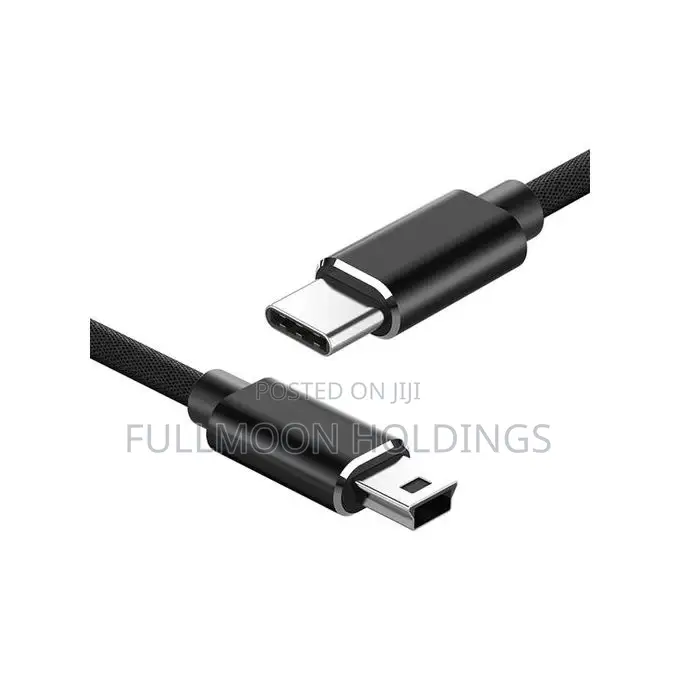 Mini Usb to Type C for Compatible With Digital Camera Mp3