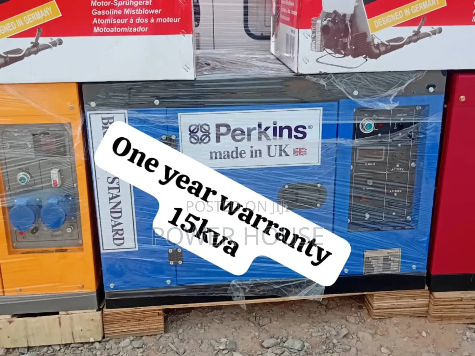 Blue Perkins 15kva Diesel Silent Generator 13000watts 15kva
