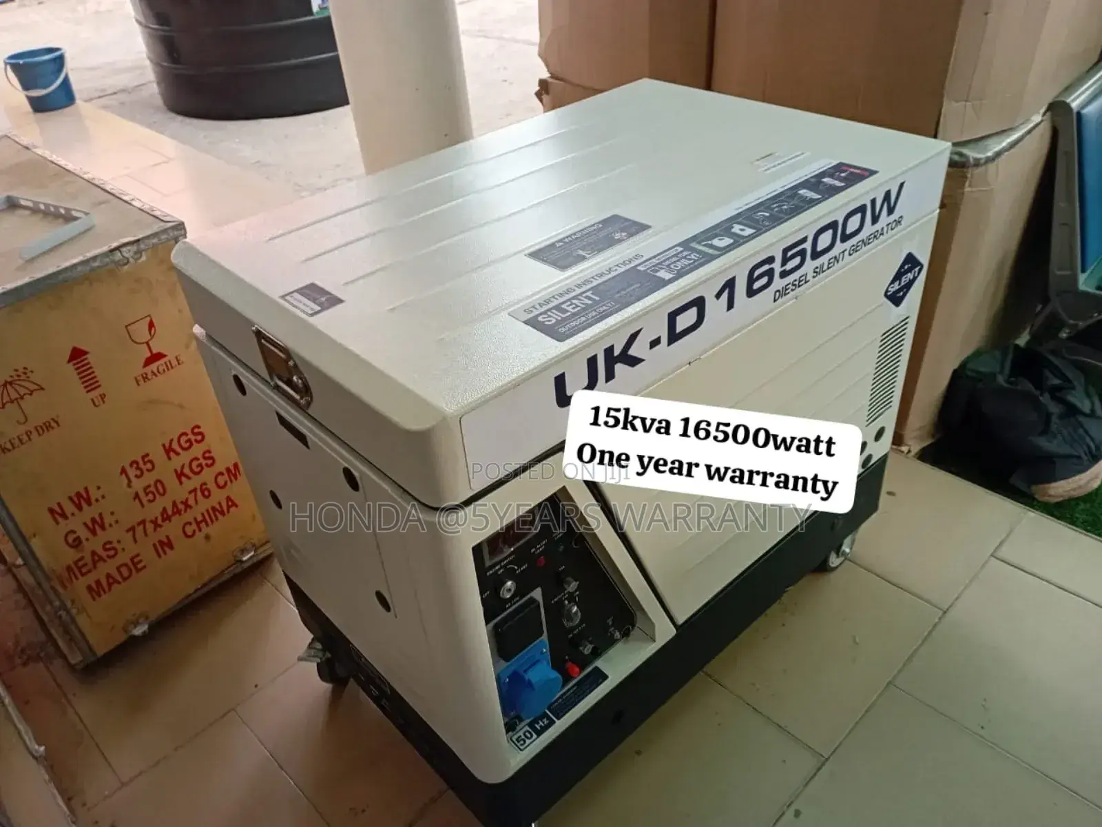 Geneco 15kva 16500watt Silent Diesel Generator 15kva