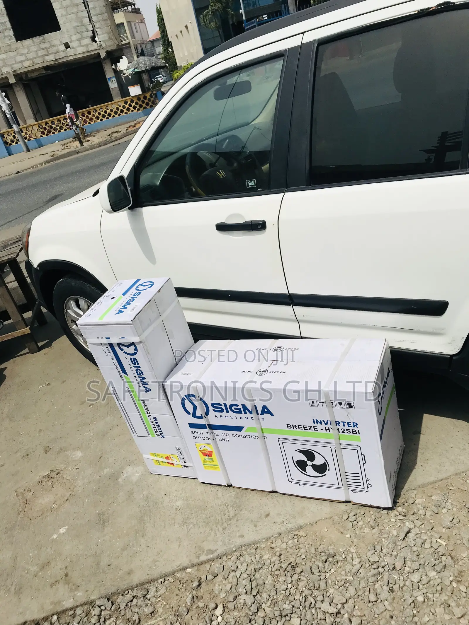 Newly Sealed Inverter R410a White Split Sigma 1.5hp Ac