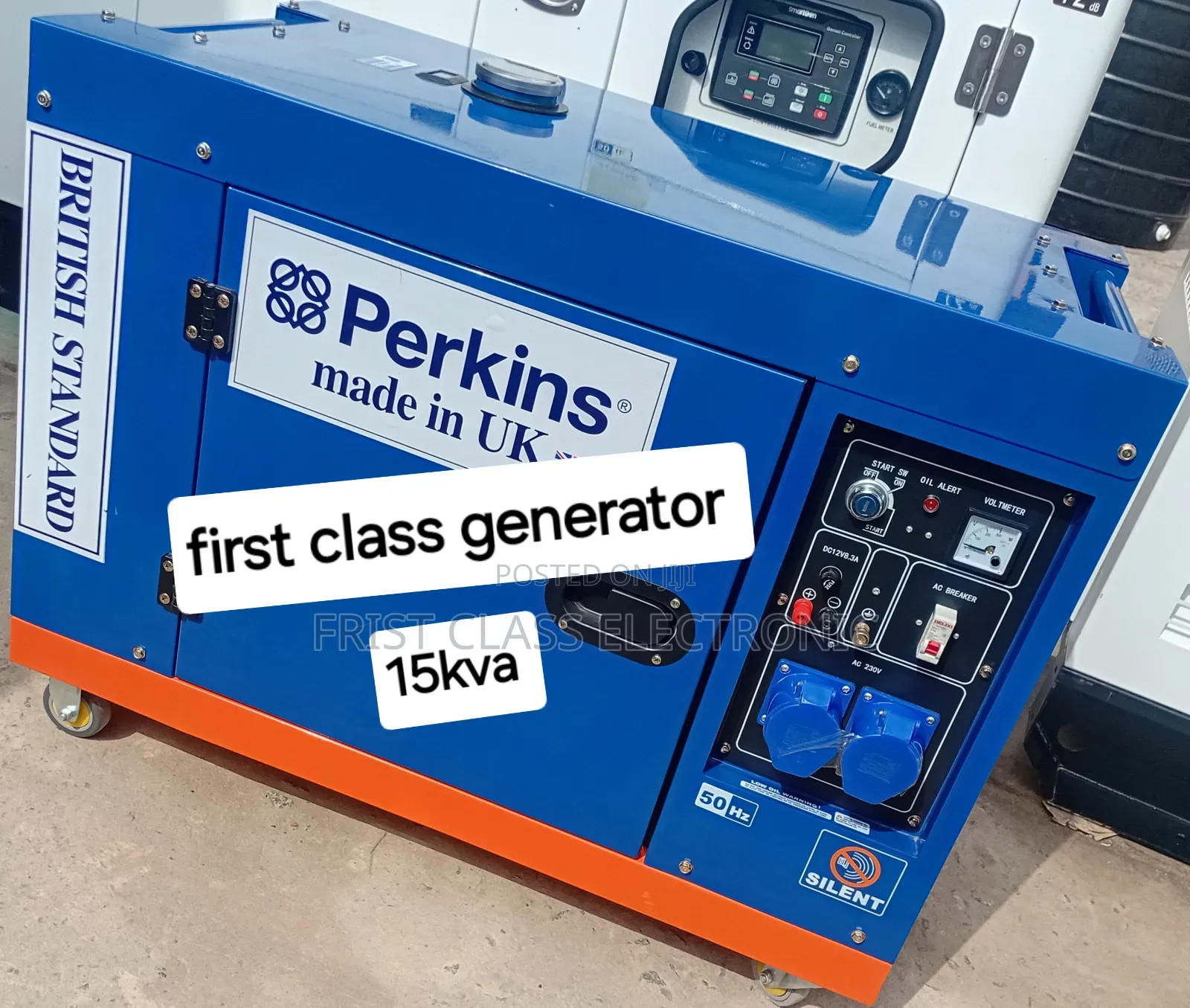 Silent 15kva Diesel Generator for Emergency Power