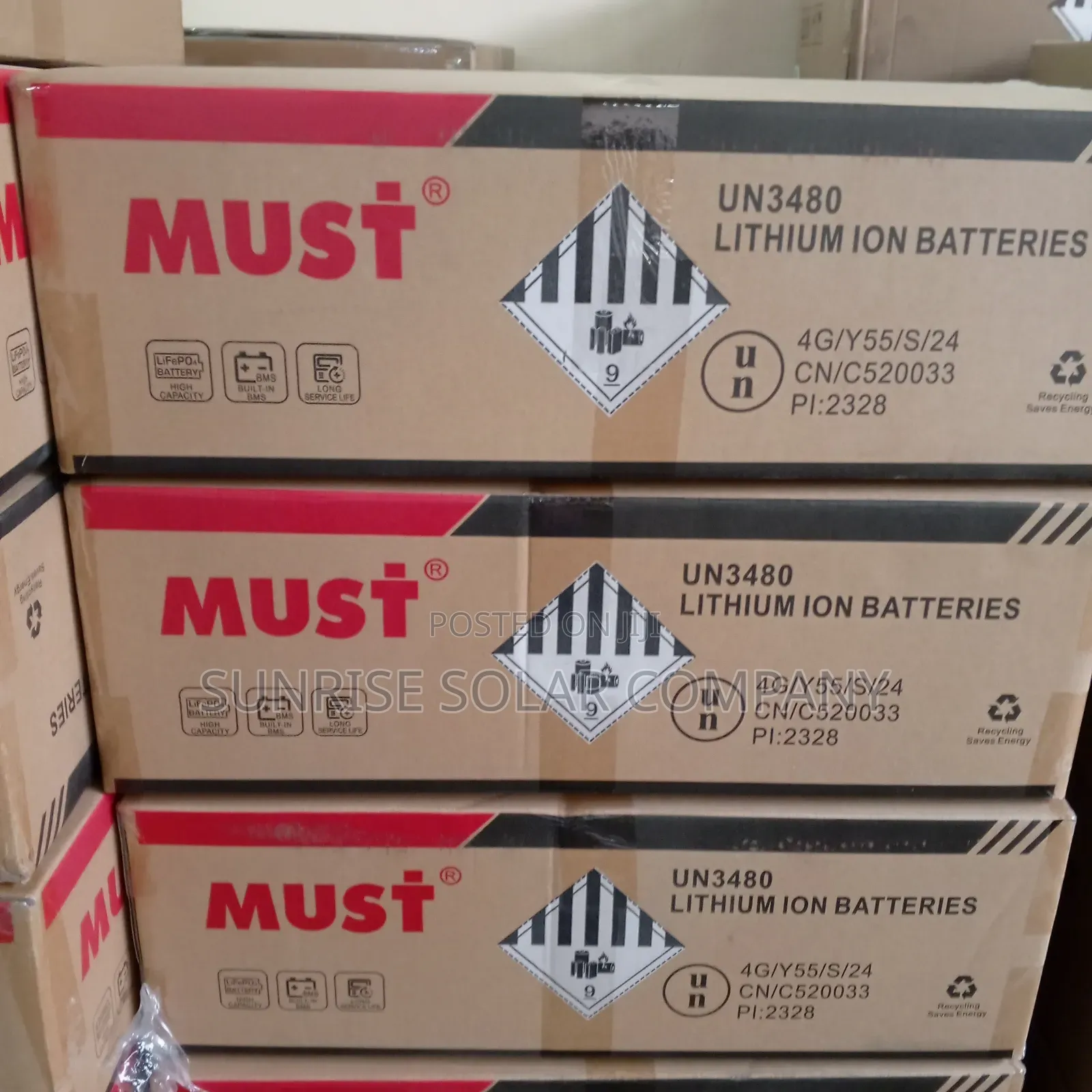 Lithium Battery 24v Must 100ah