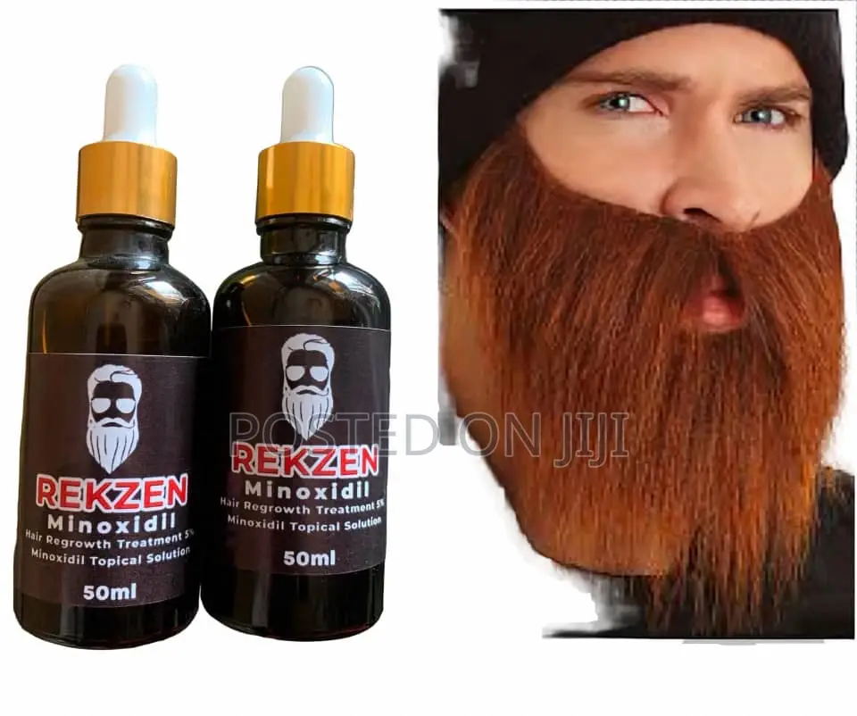 Exclusive Rekzen Minoxidil for Beard and Hair Growth
