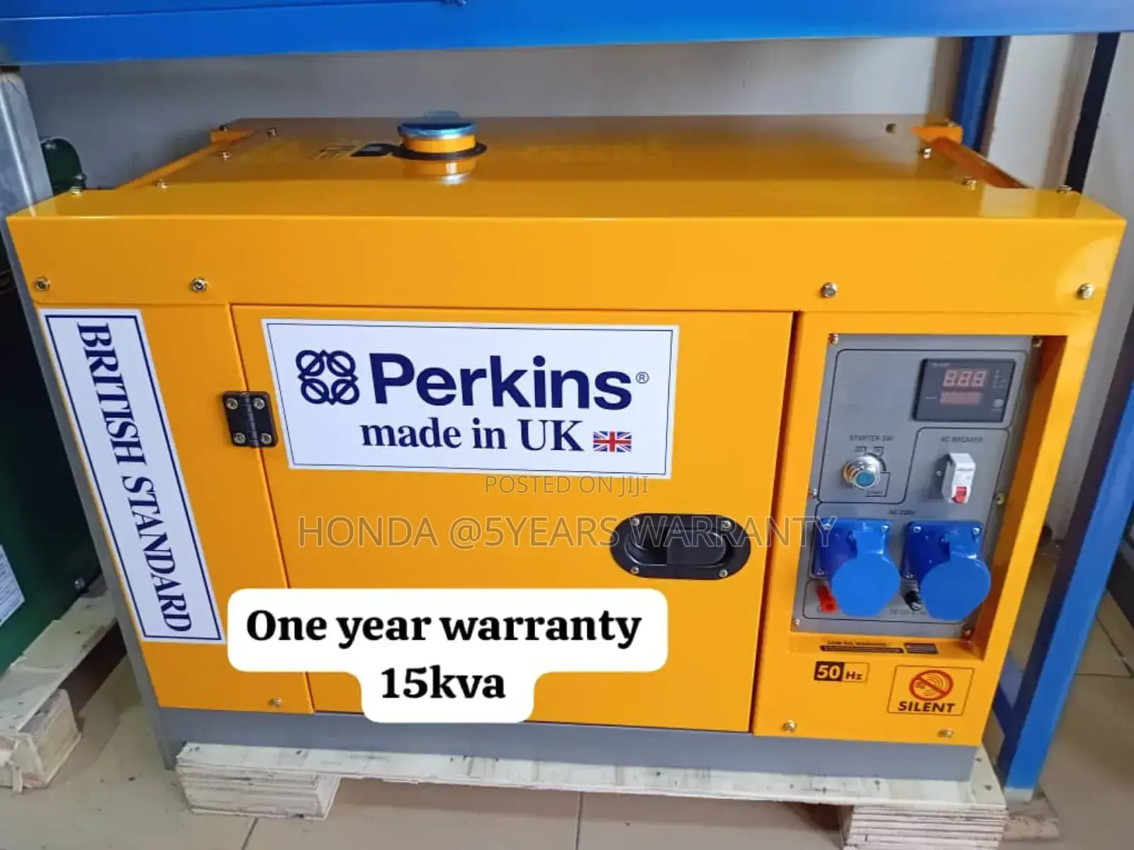 Libertygen Perkins Diesel Generator 15kva 16500watt 14kva