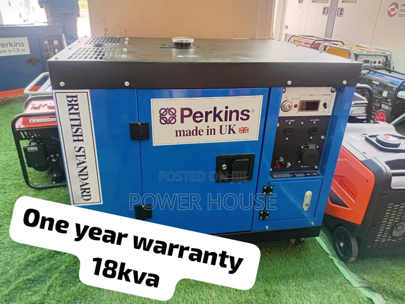 Innovatory Perkins Diesel Generator 18kva 15000watts Silent